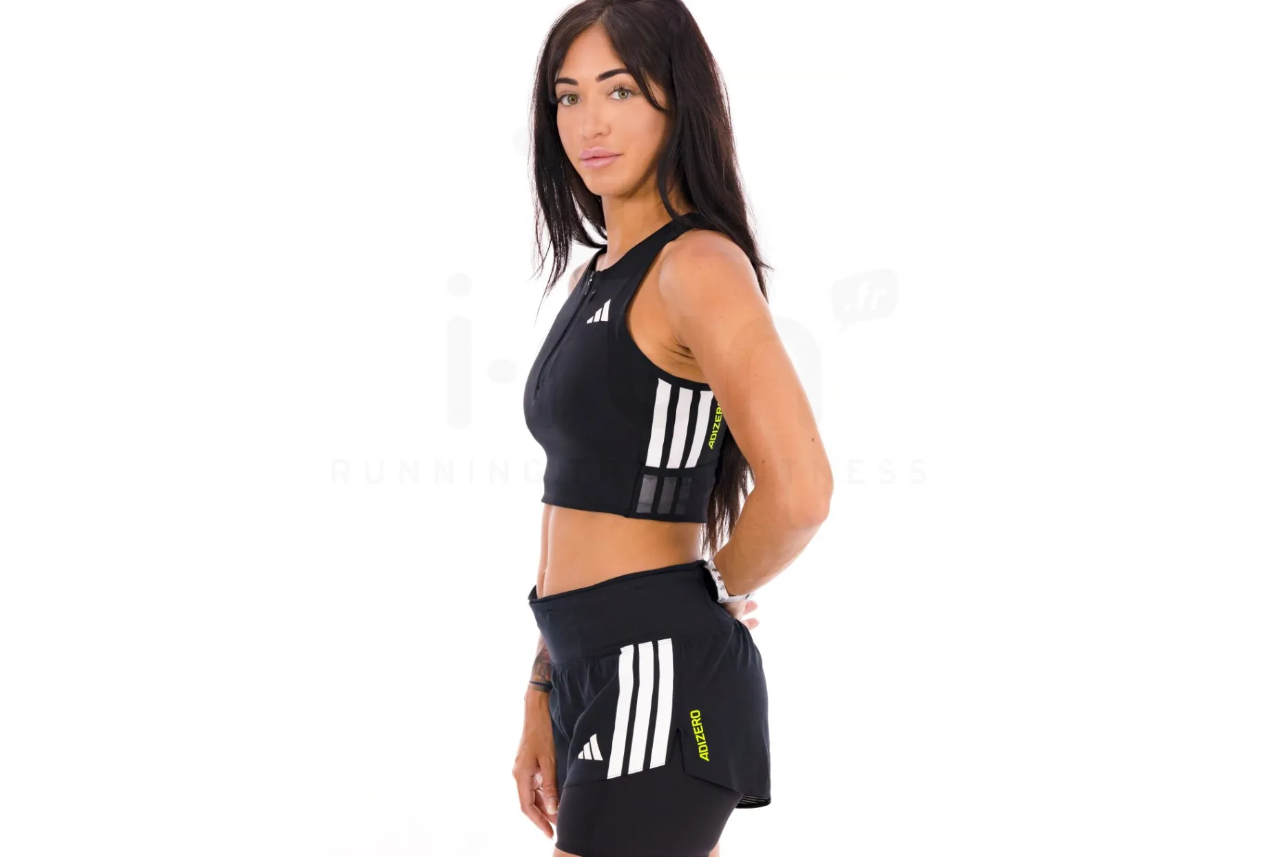 adidas camiseta de tirantes adizero crop top