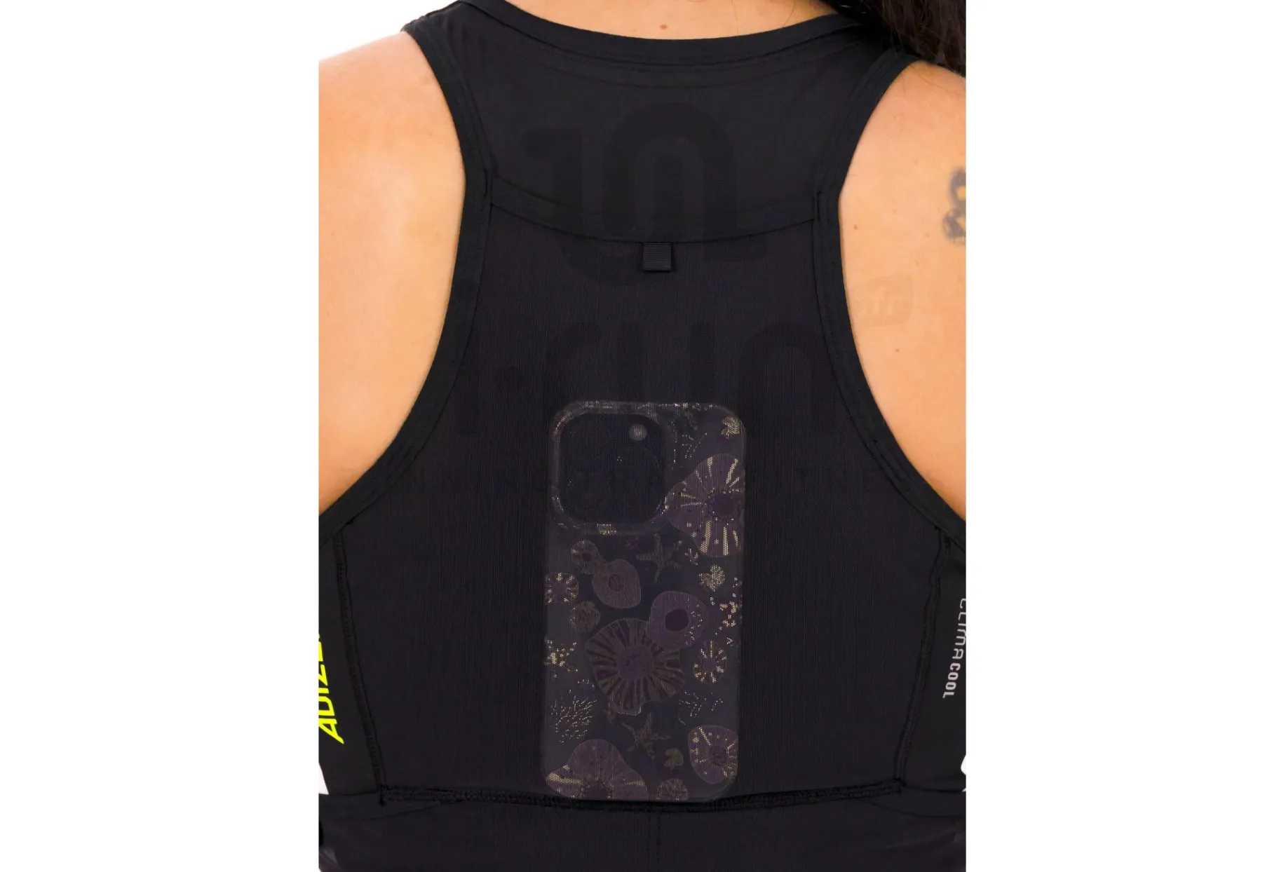 adidas camiseta de tirantes adizero crop top