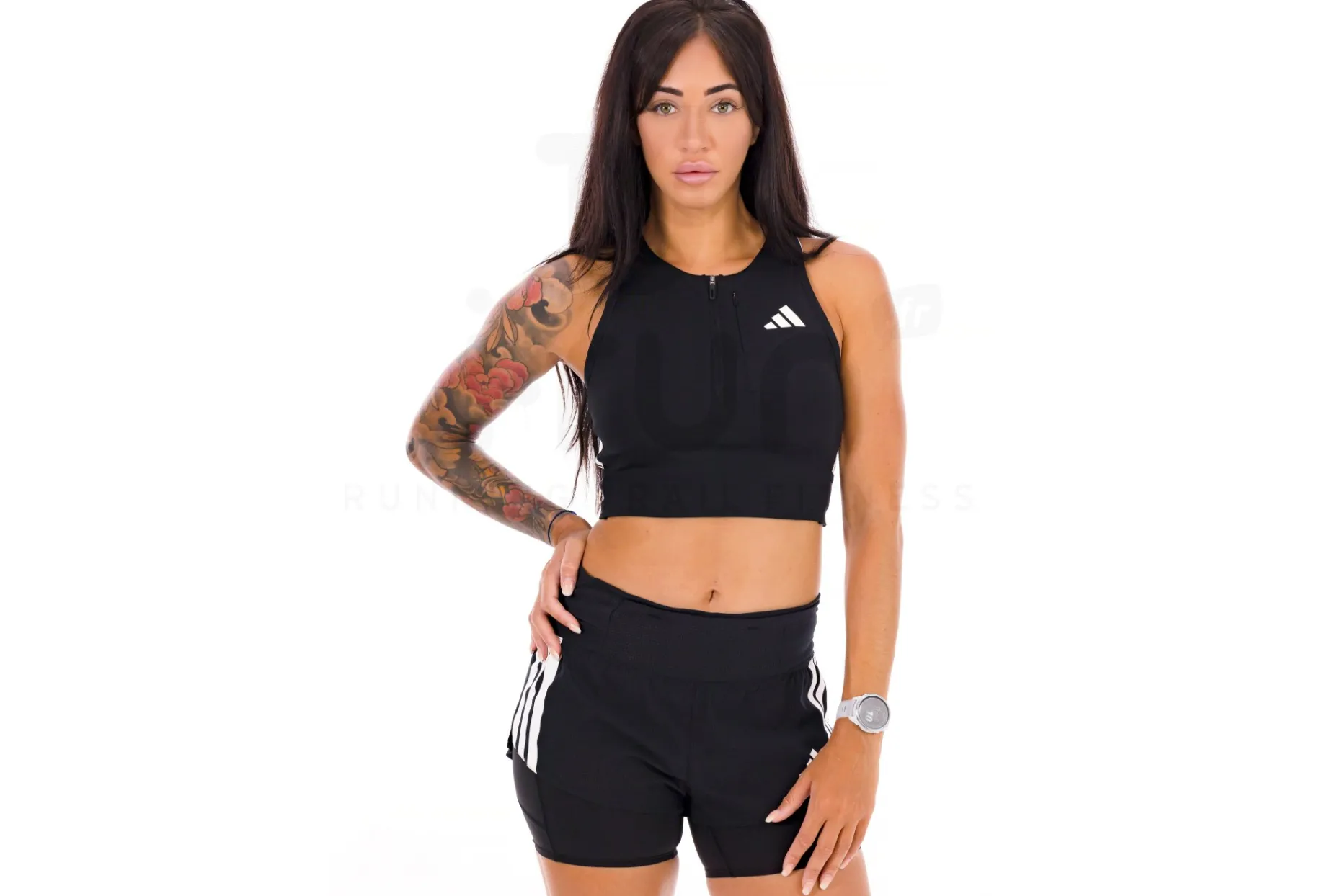 adidas camiseta de tirantes adizero crop top