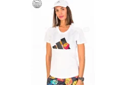 adidas camiseta manga corta Aeroready Flower