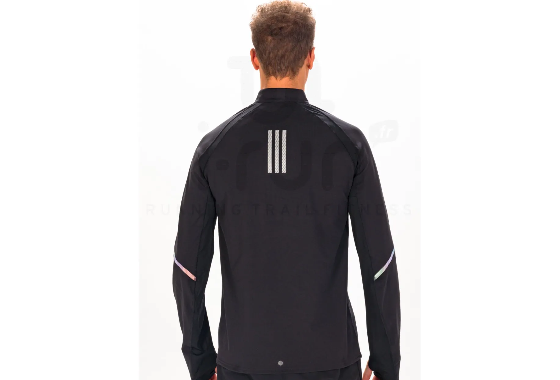 adidas camiseta manga larga Fast 1/2 Zip