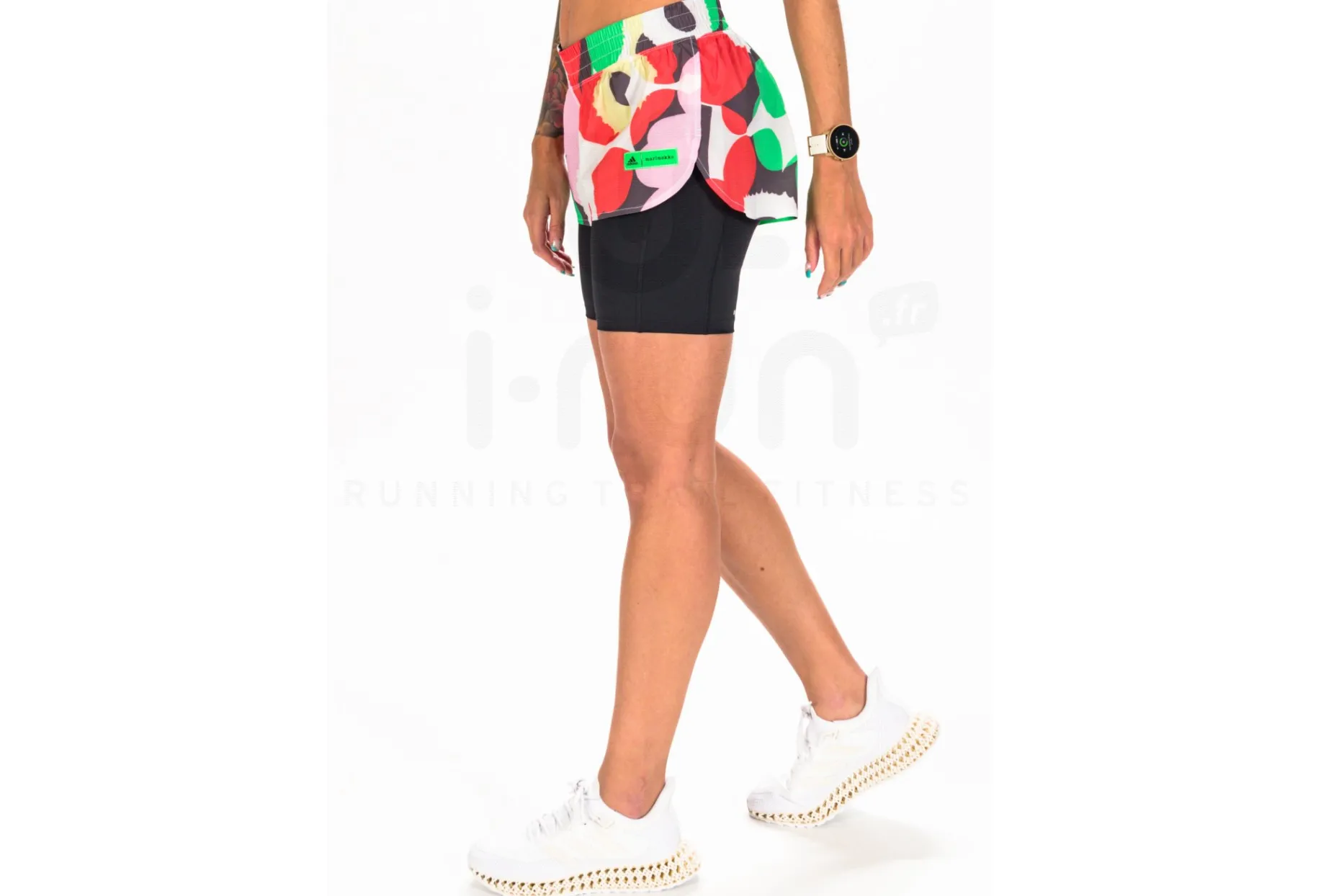 adidas pantalón corto Marimekko 2 en 1