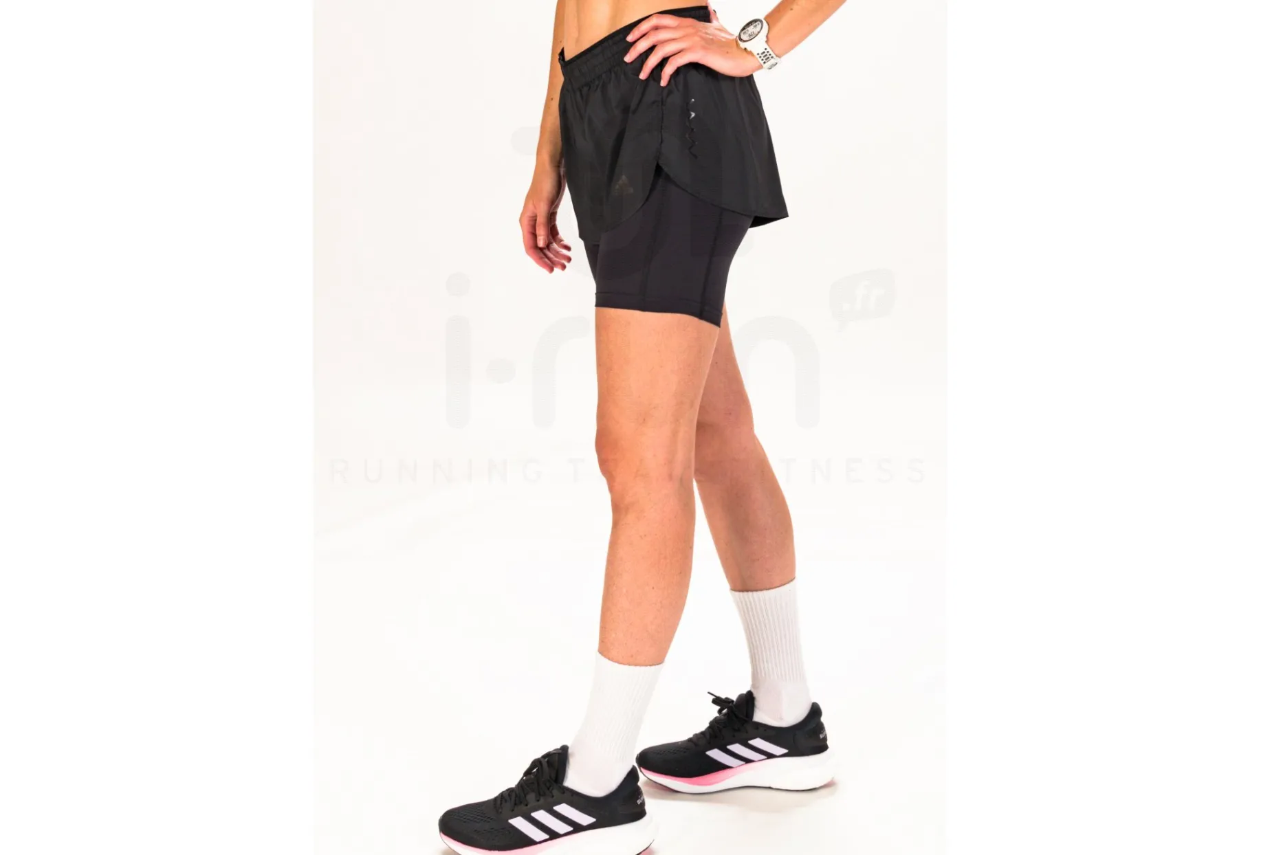 adidas pantalón corto Run Fast 2 en 1