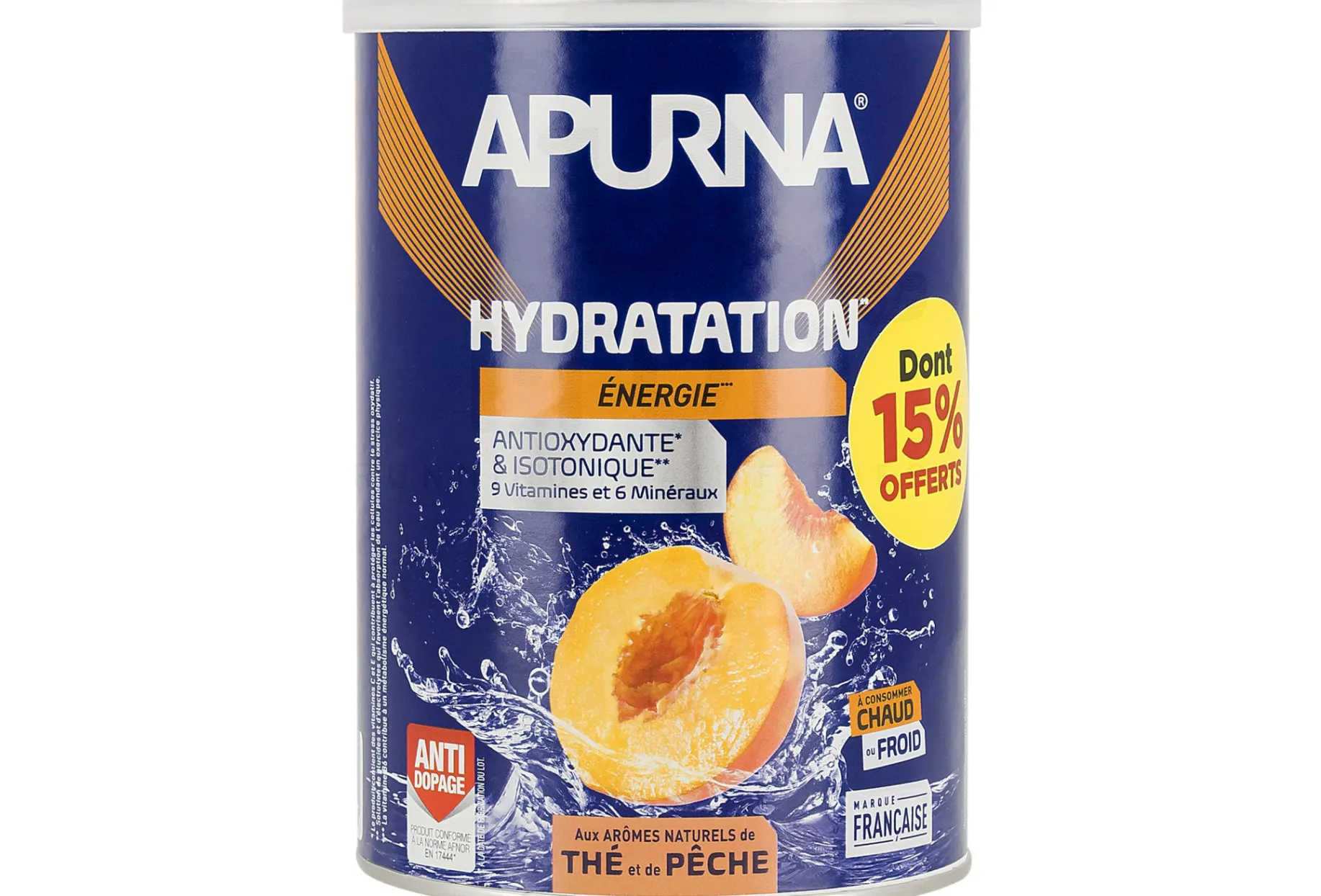Apurna Hidratación 500 ? Té de melocotón