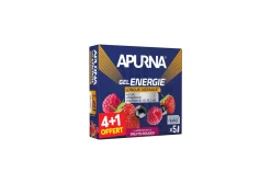 Apurna Pack de geles +2h frutos rojos 4+1
