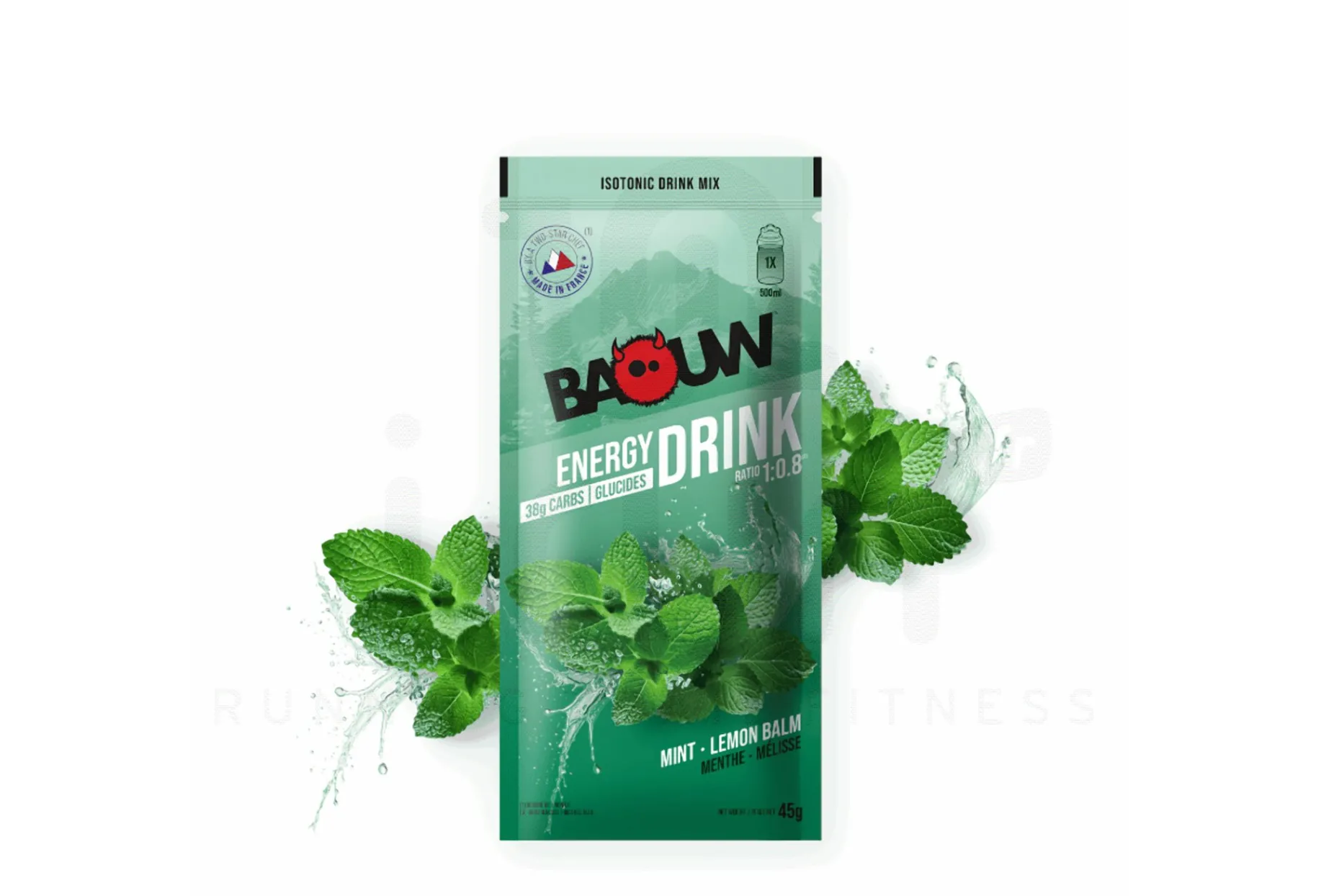 Baouw bebida isotónica Baouw Menta - Melisa 45 g