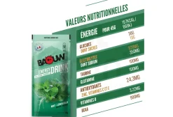 Baouw bebida isotónica Baouw Menta - Melisa 45 g