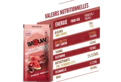 Baouw bebida isotónica Baouw Sandía - Granada 45 g