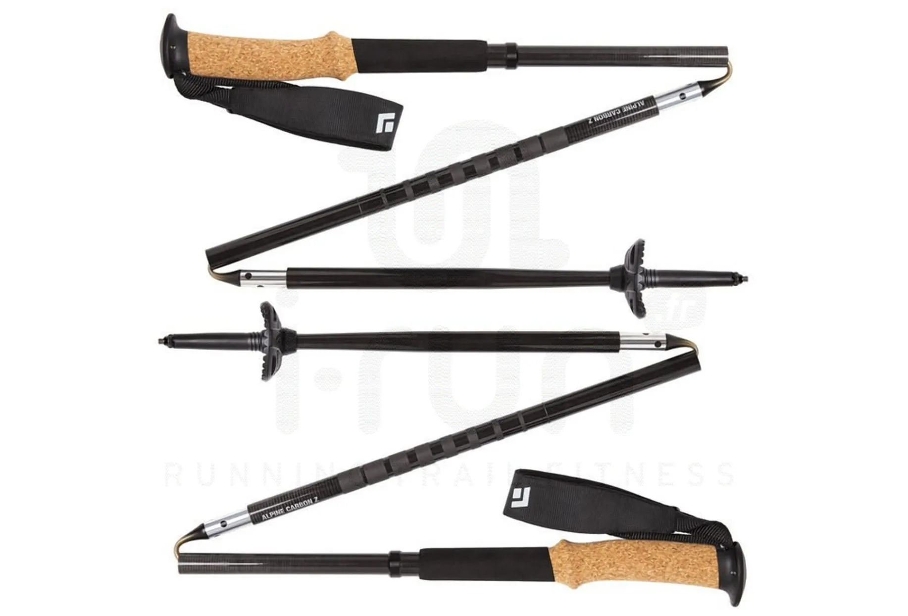 Black Diamond bastones de trekking Alpine Carbon Z Z-Poles
