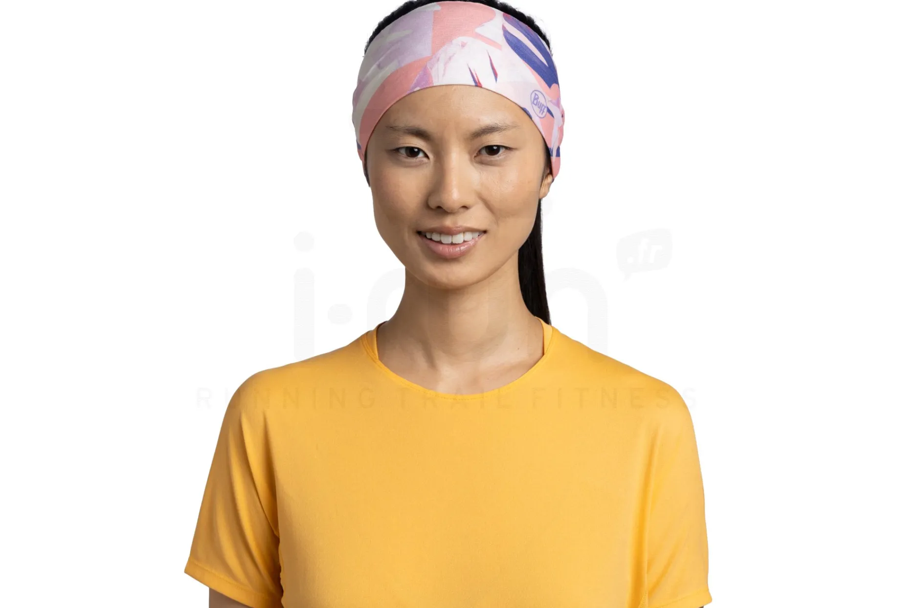 Buff Tapered Coolnet UV+ Solid Black HTR