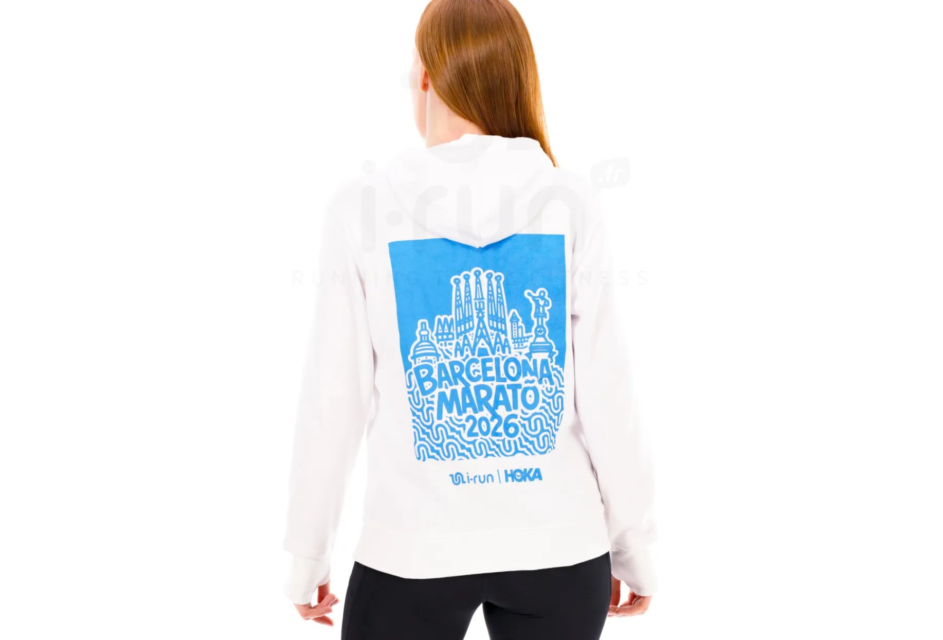 Hoka One One sudadera Maratón BCN W