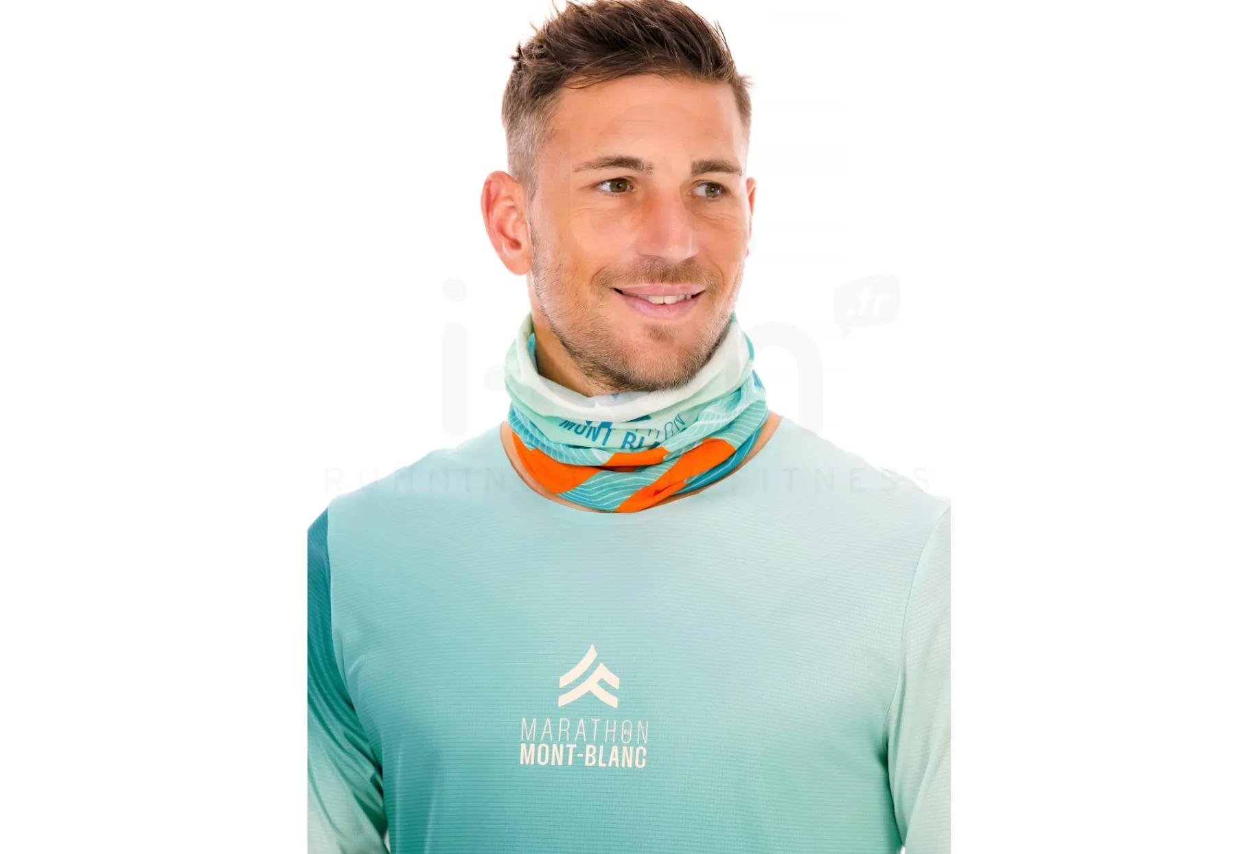i-run.fr Braga de cuello Marathon Mont Blanc 2026 Maratón Mont-Blanc