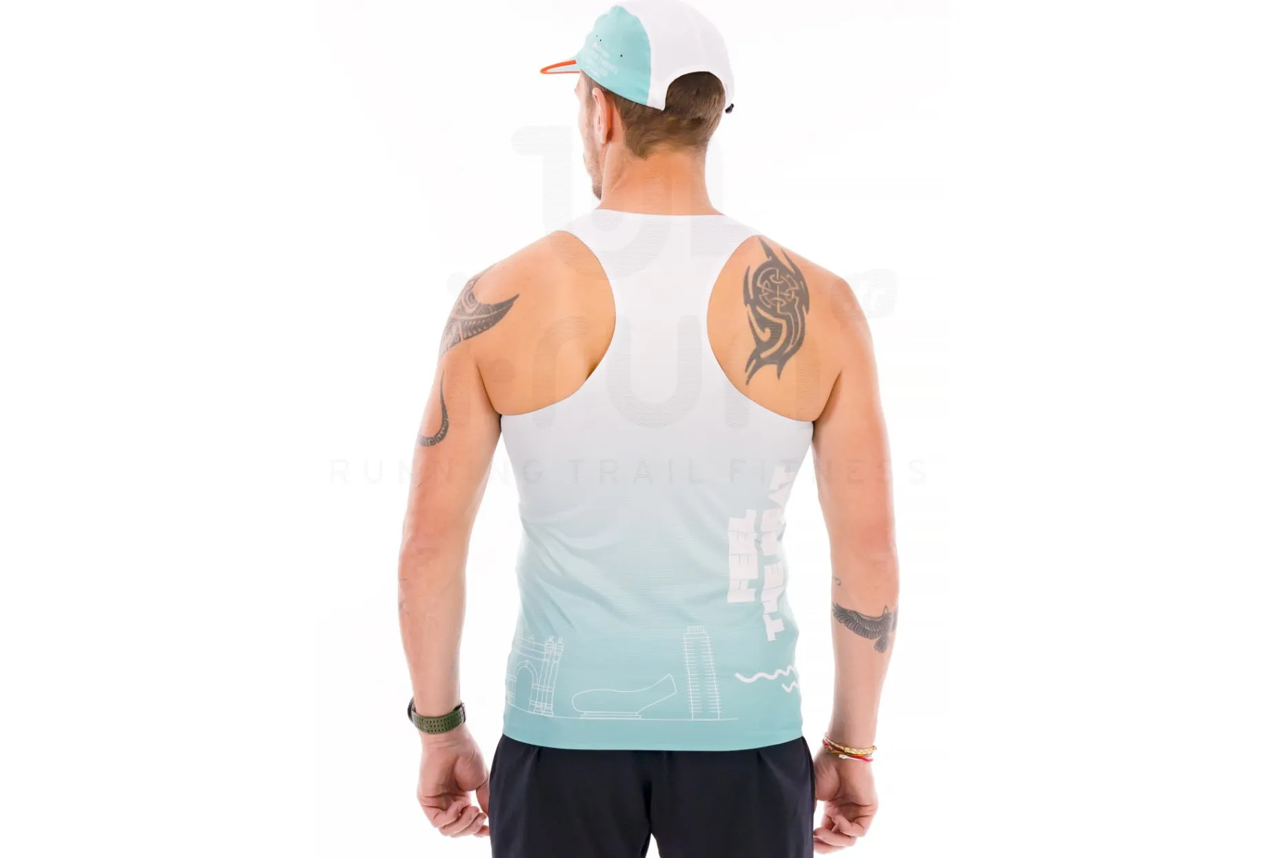 i-run.fr camiseta de tirantes Mitja Marató Barcelona