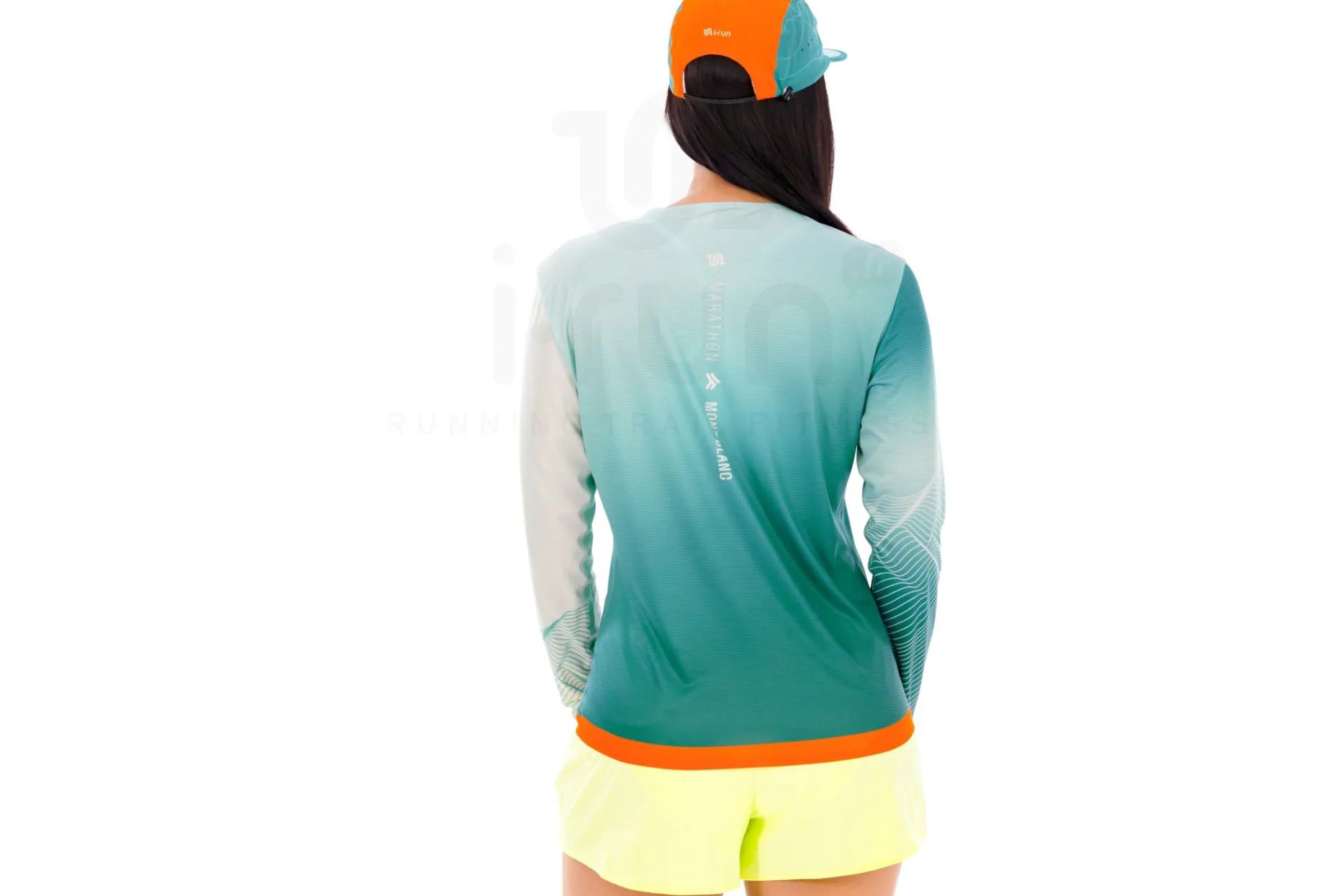i-run.fr Camiseta manga larga Performance Marathon Mont Blanc 2026