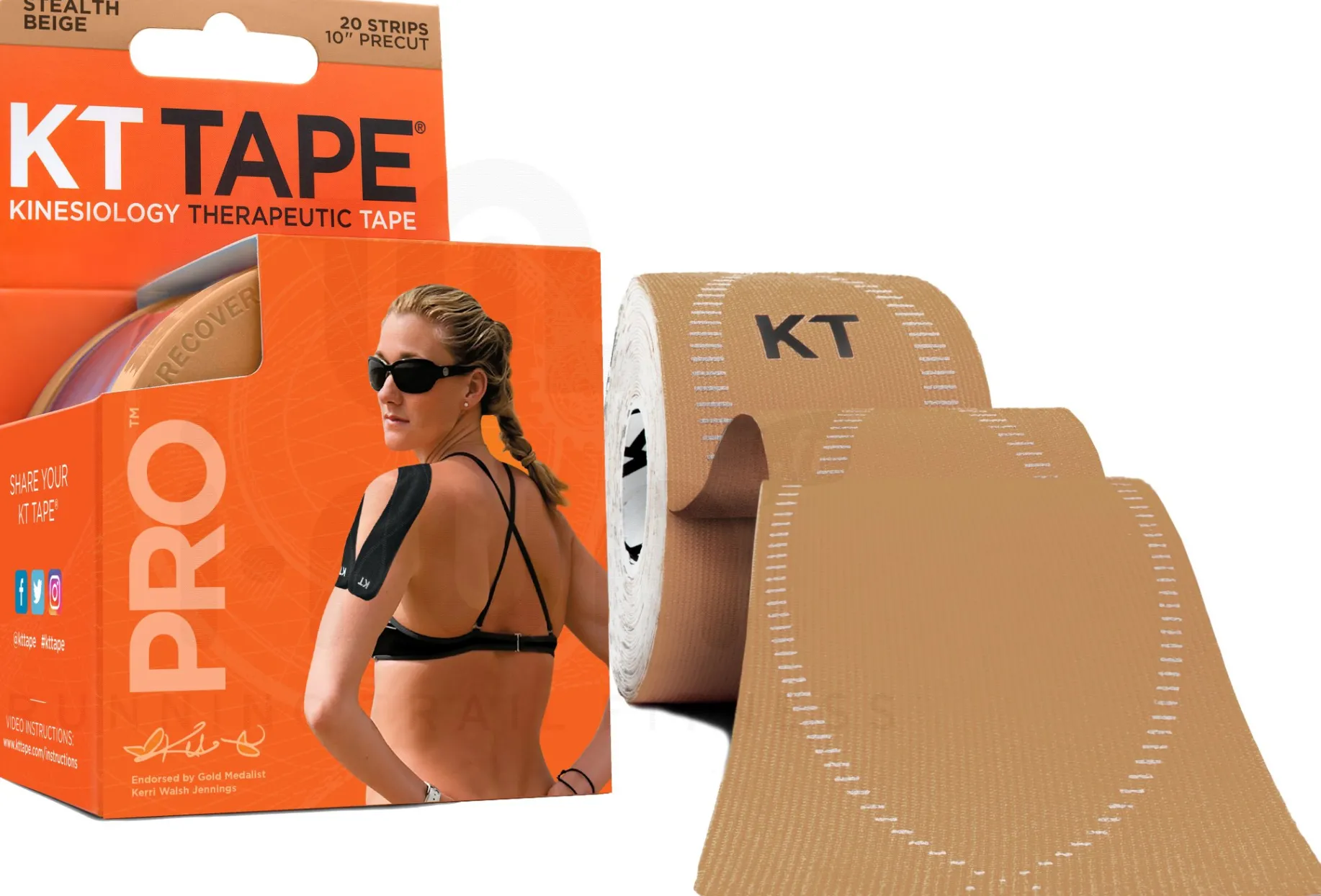 KT Tape Bandas KT Tape Synthetic Pro Beige