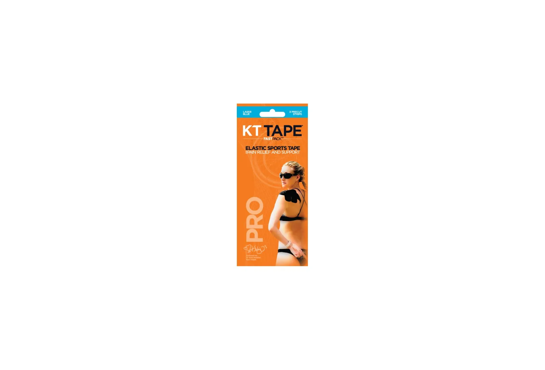 KT Tape Fast pack 3 cintas kinesiológicas Synthetic Pro