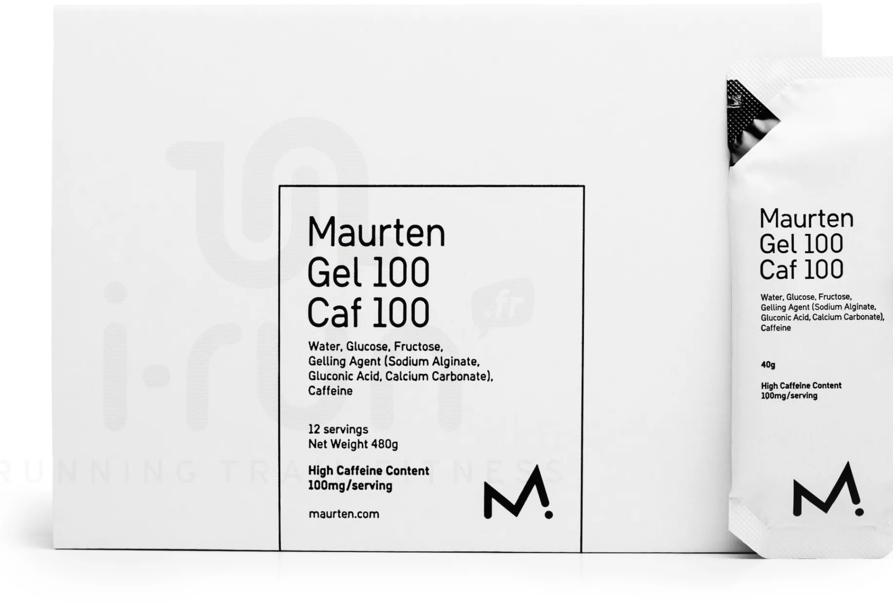 Maurten pack Gel 100 CAF 100 - 12 geles