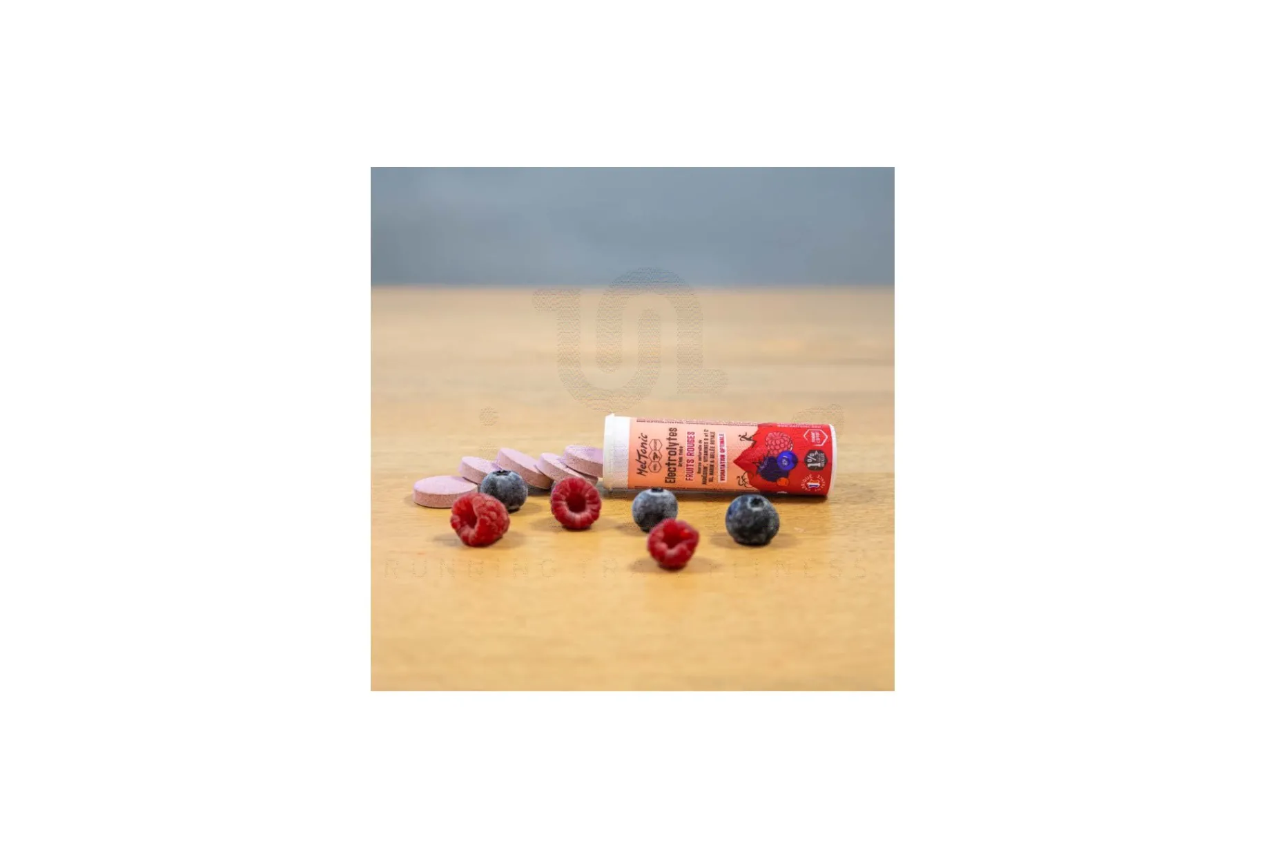 MelTonic pastillas esfervescentes de electrolitos Frutos rojos
