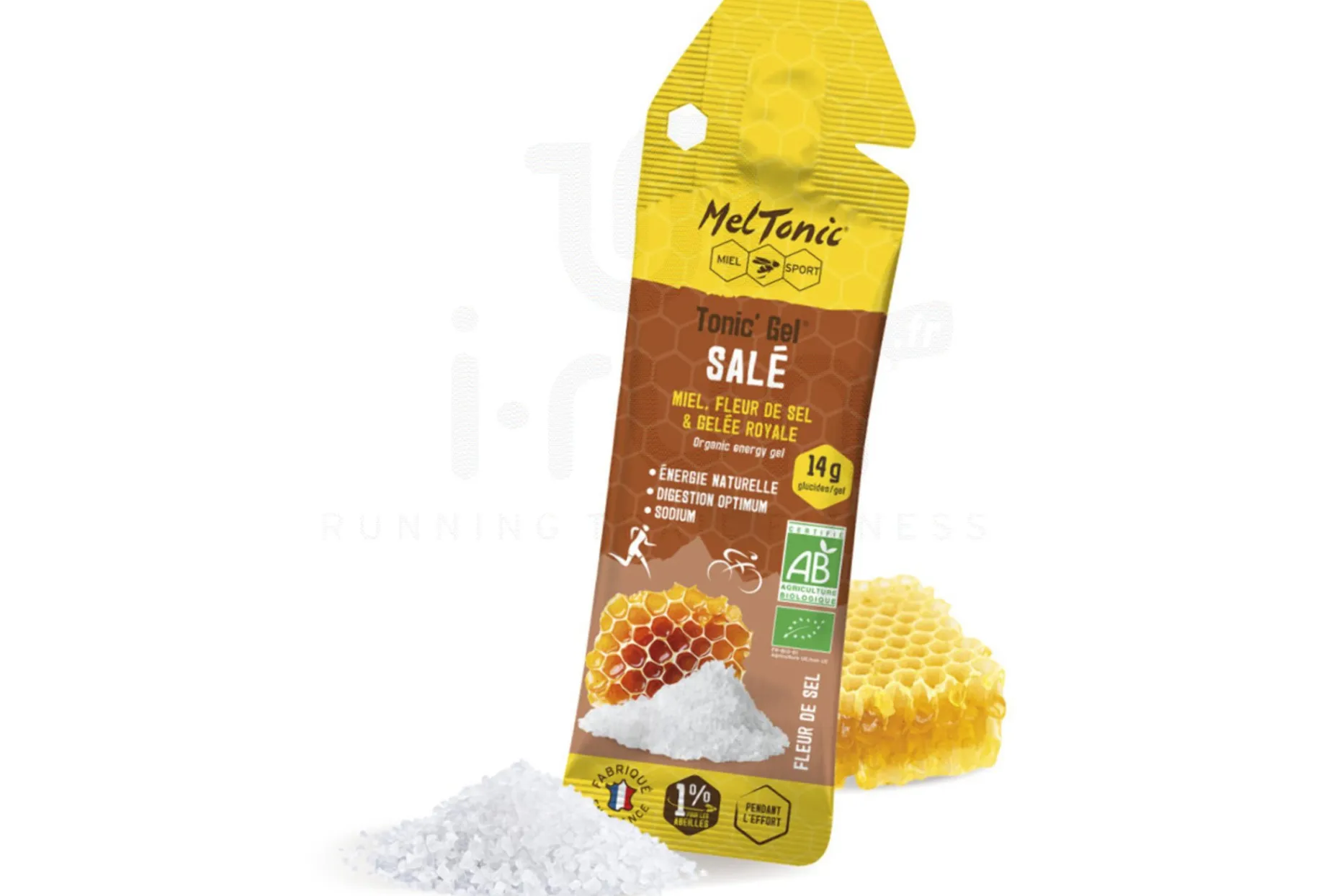 MelTonic Tonic'Gel salado bio - miel, flor de sal y jalea real