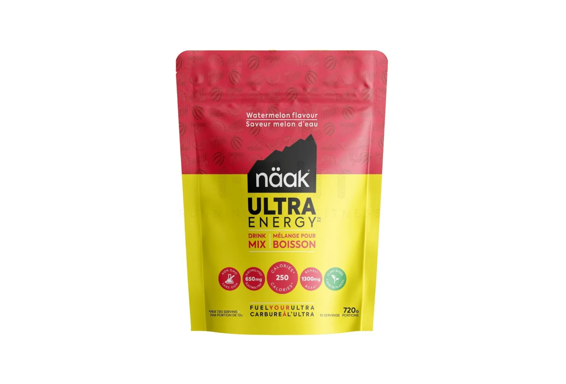 Naak bebida energética Ultra Energy - 720 g Sandía