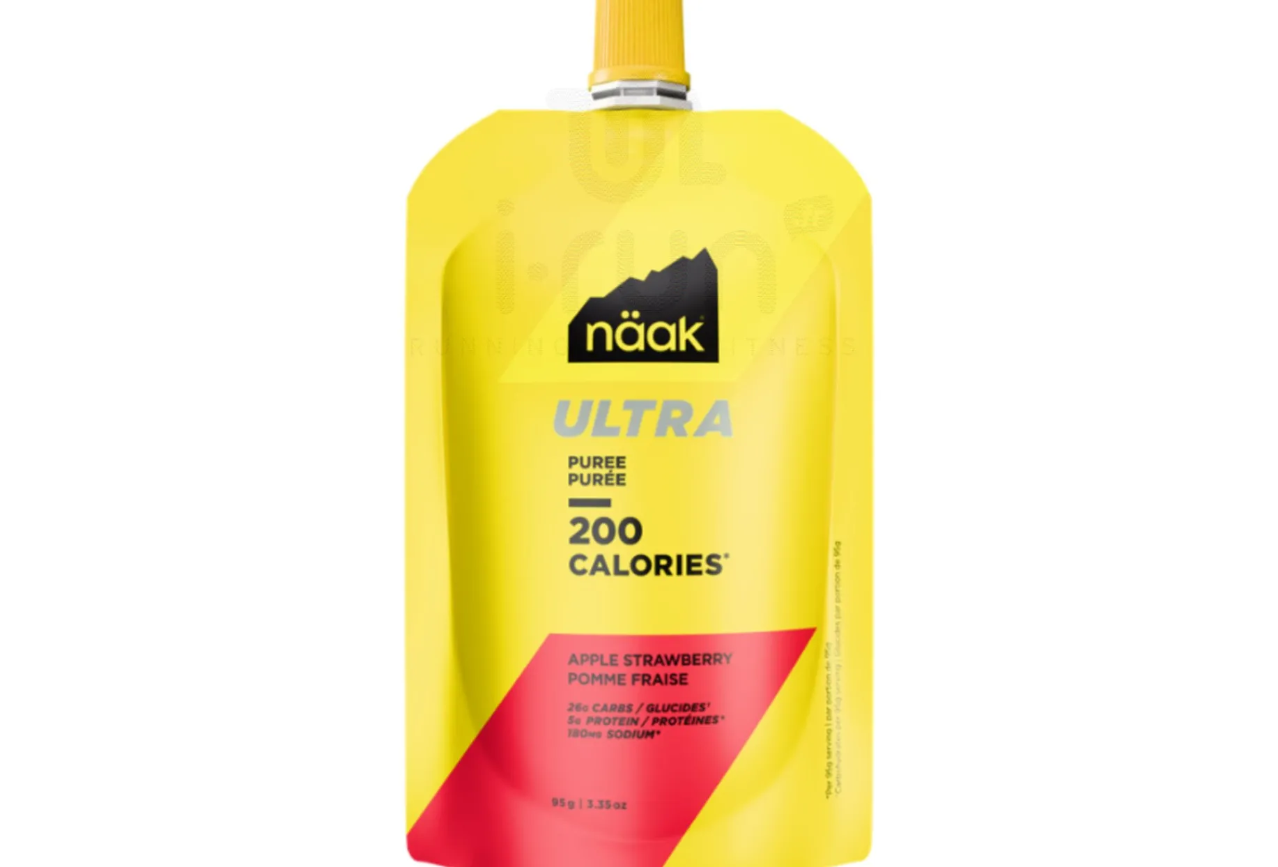 Naak compota Ultra Energy - batata y calabaza butternut Manzana Fresa 95 g