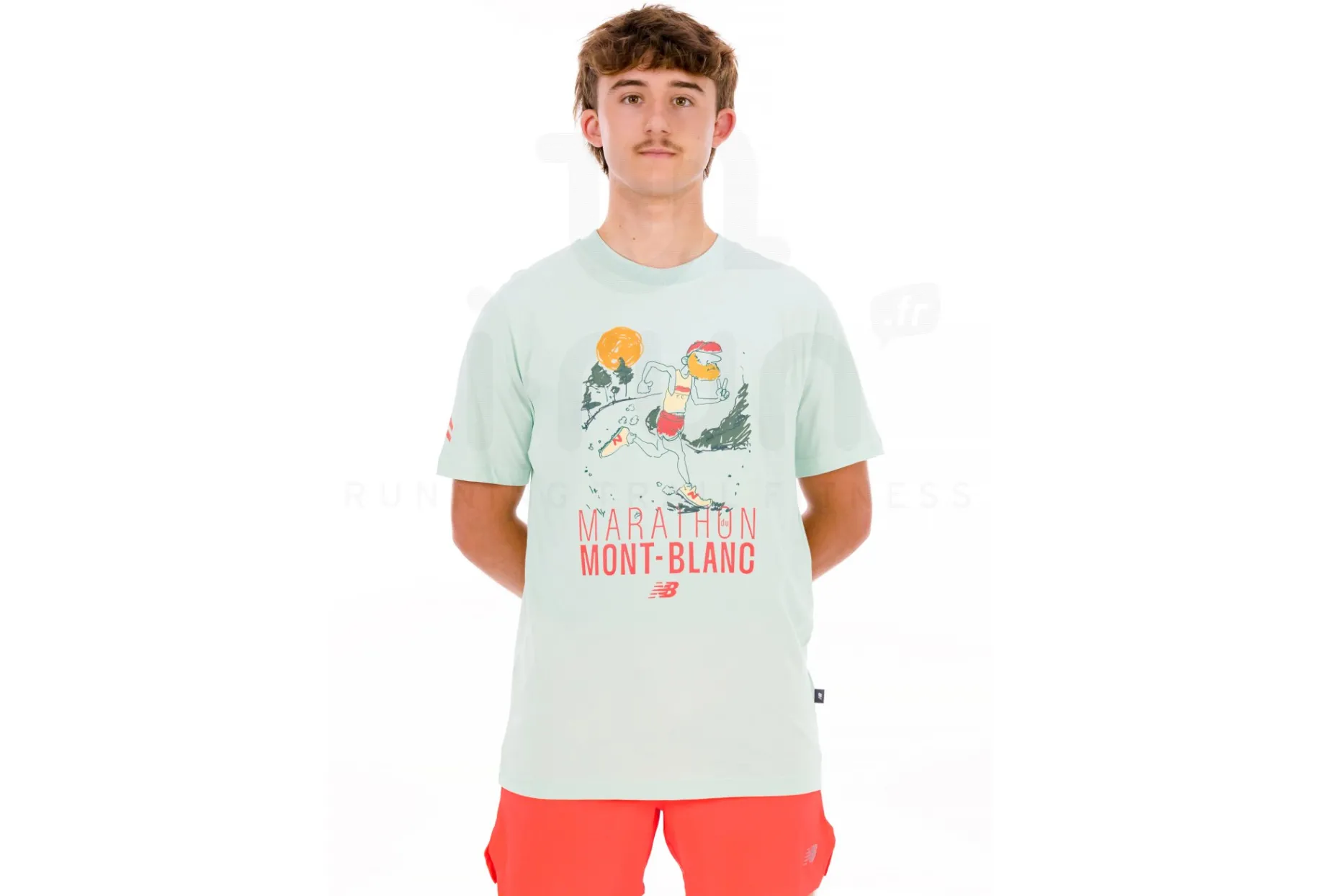New Balance camiseta manga corta Marathon du Mont-Blanc