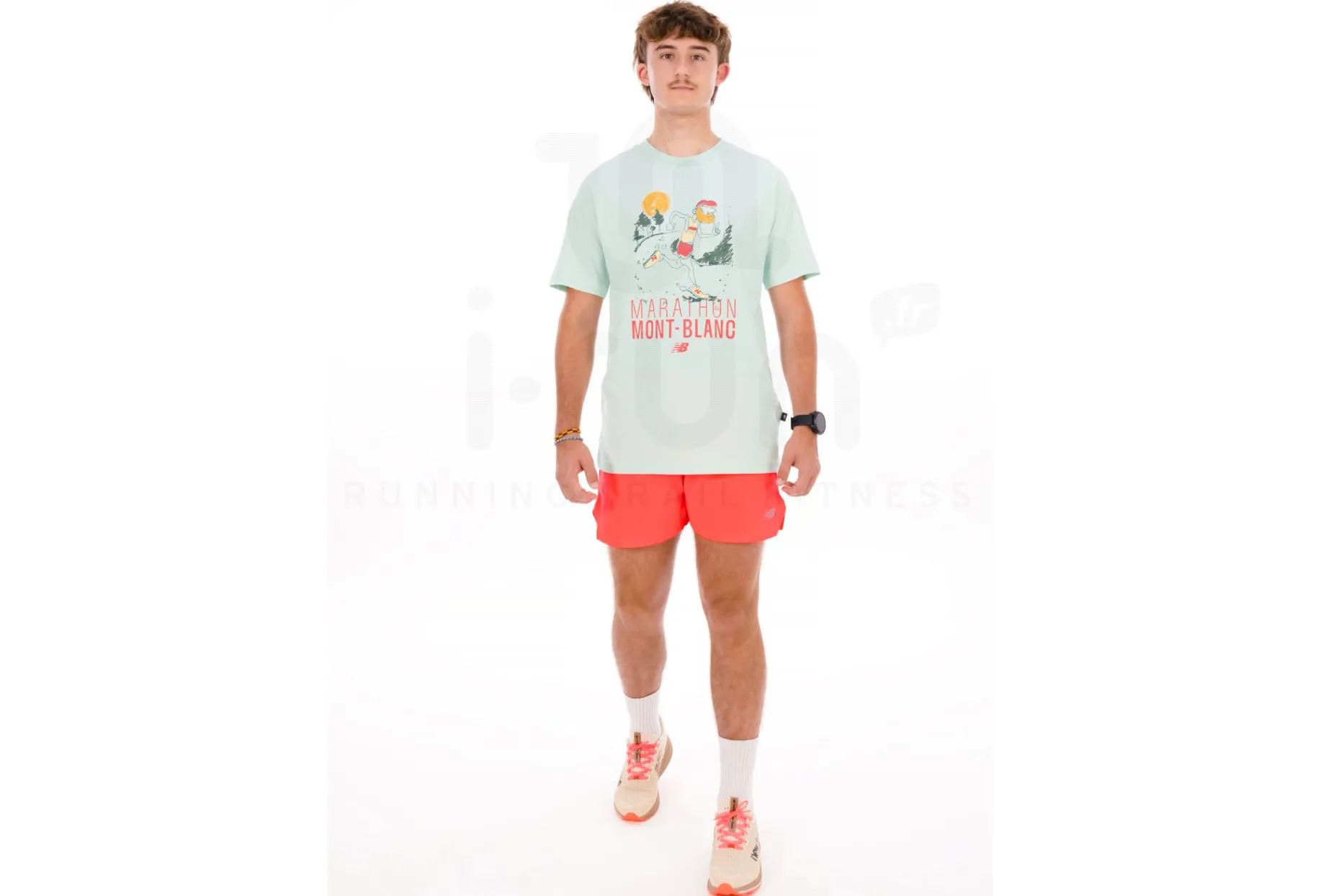 New Balance camiseta manga corta Marathon du Mont-Blanc