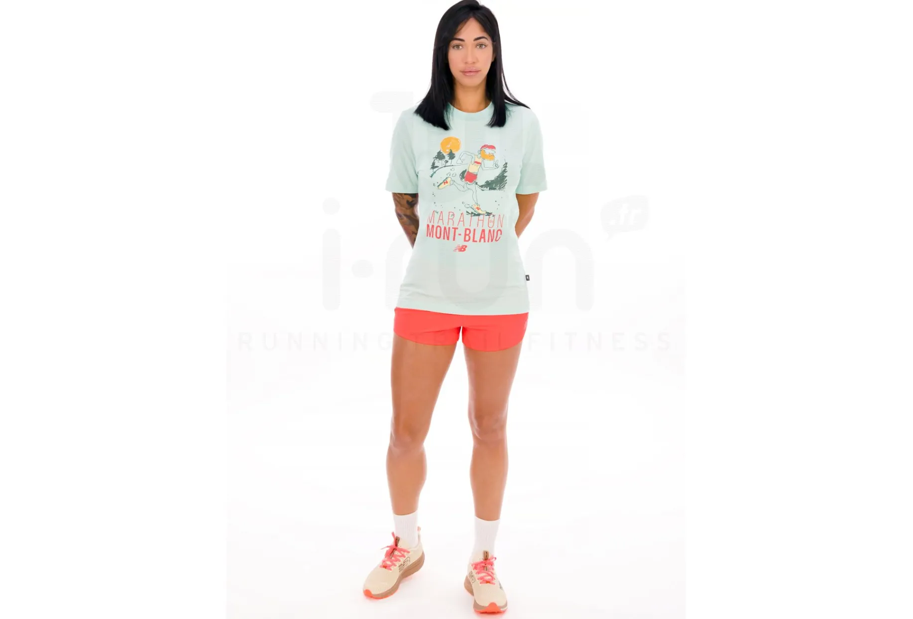 New Balance camiseta manga corta Marathon du Mont-Blanc