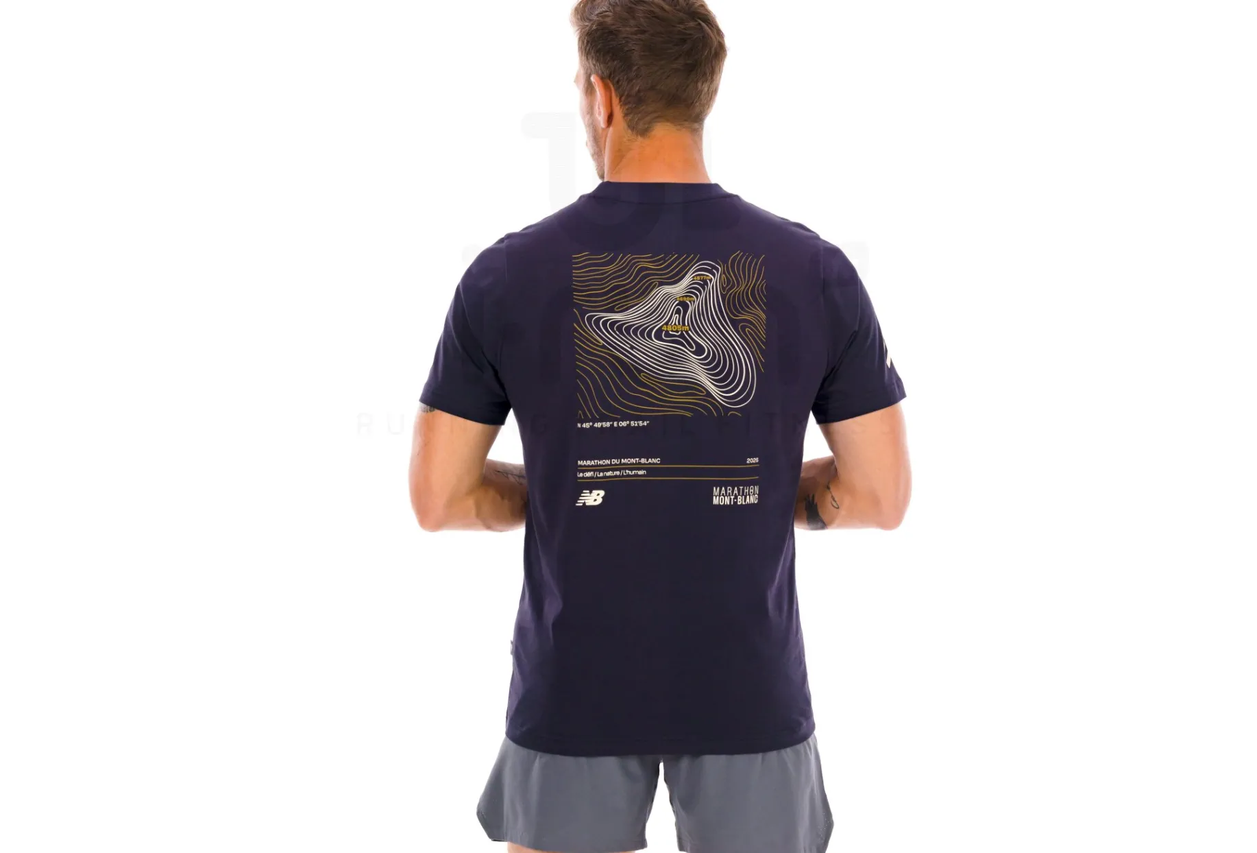 New Balance camiseta manga corta Marathon du Mont-Blanc Graphic Marathon Mont Blanc 2026