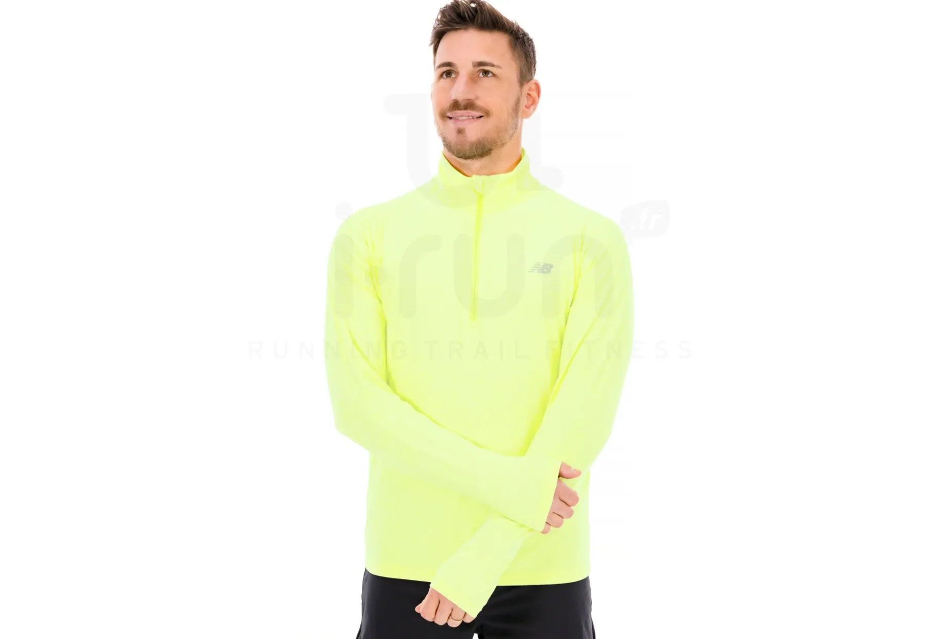 New Balance Sport Space Dye 1/2 zip