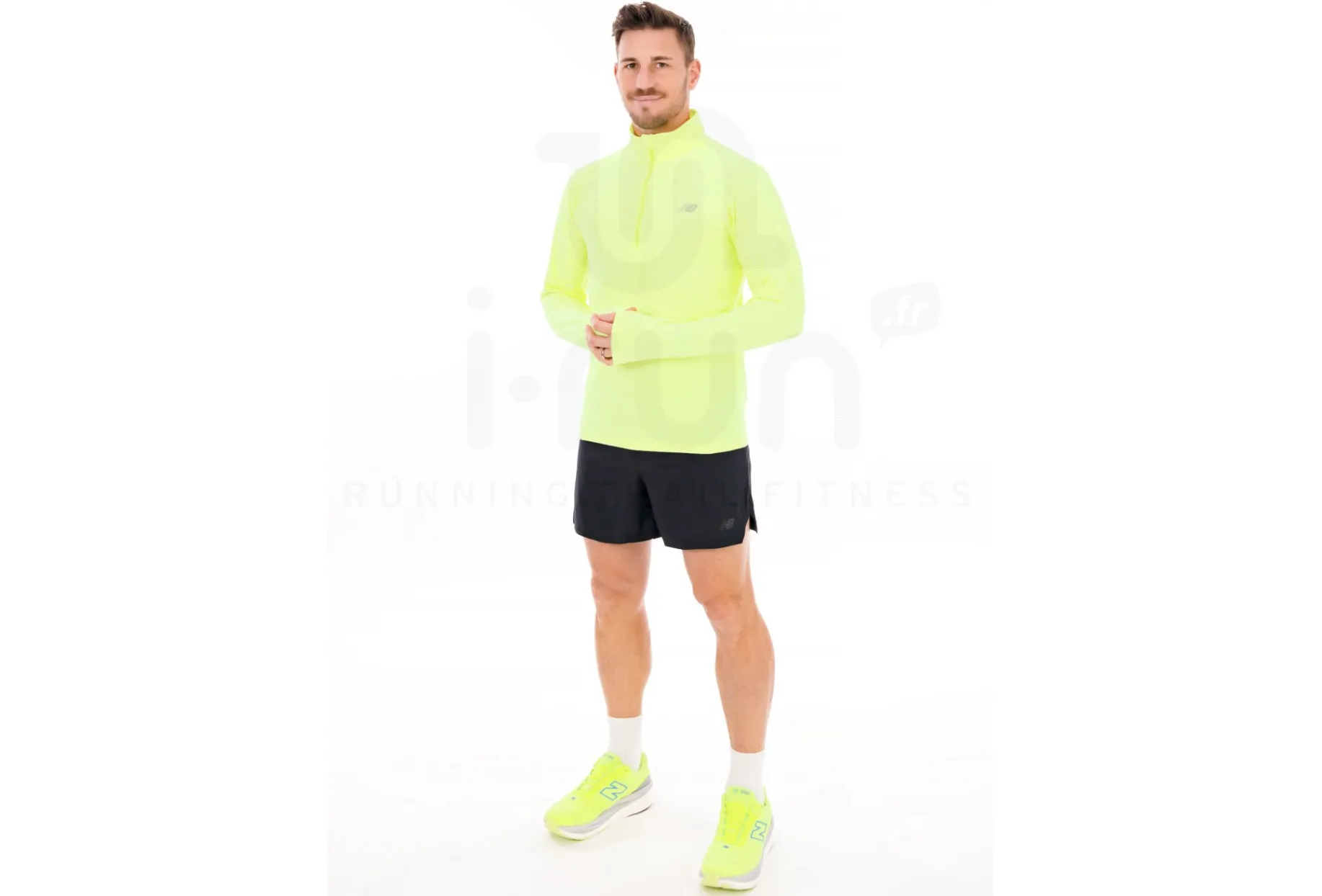 New Balance Sport Space Dye 1/2 zip
