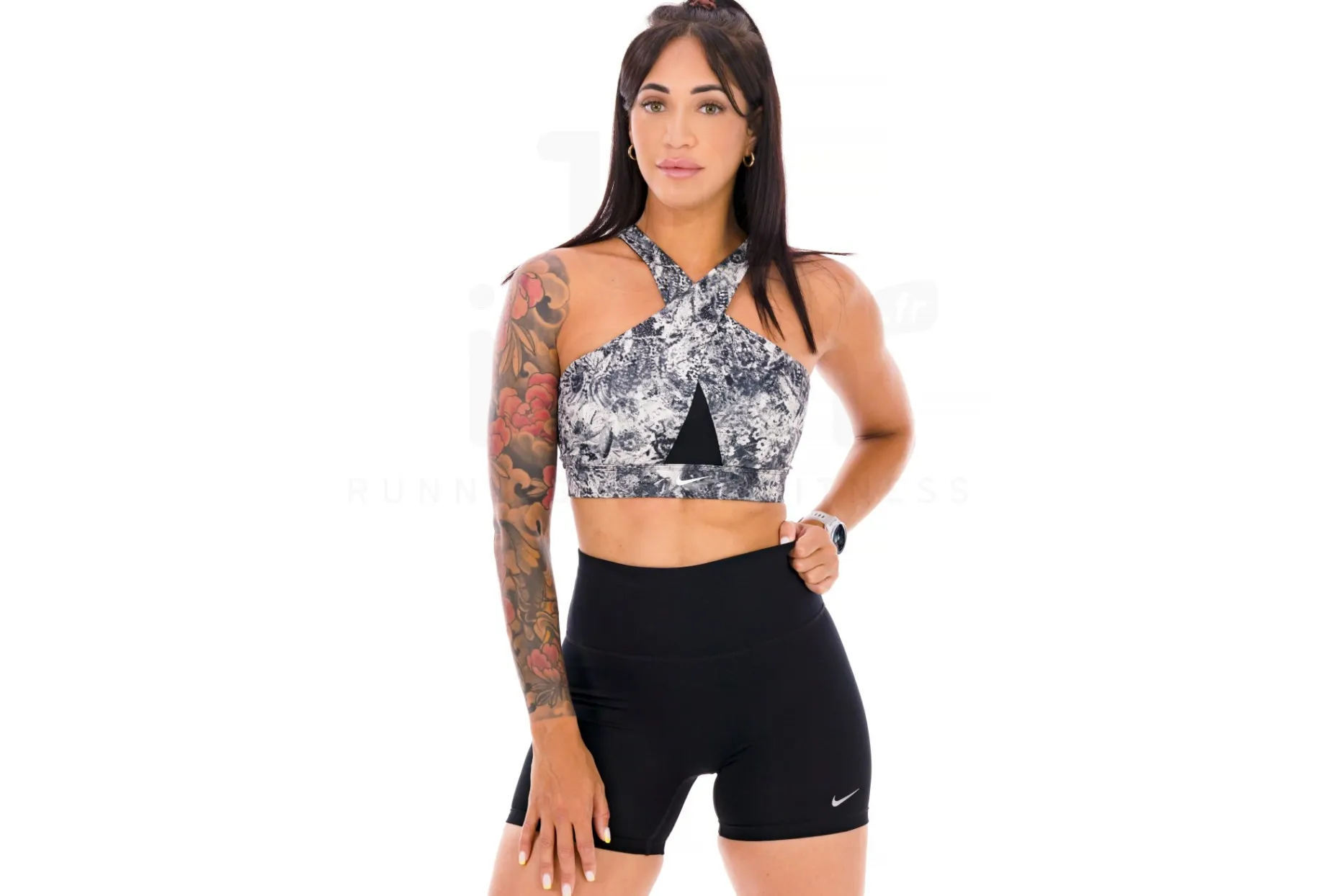 Nike sujetador deportivo Swoosh Wrap