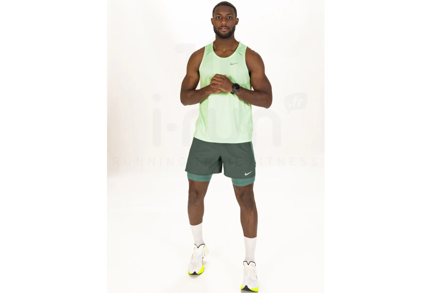 Nike camiseta de tirantes Breathe Rise 365