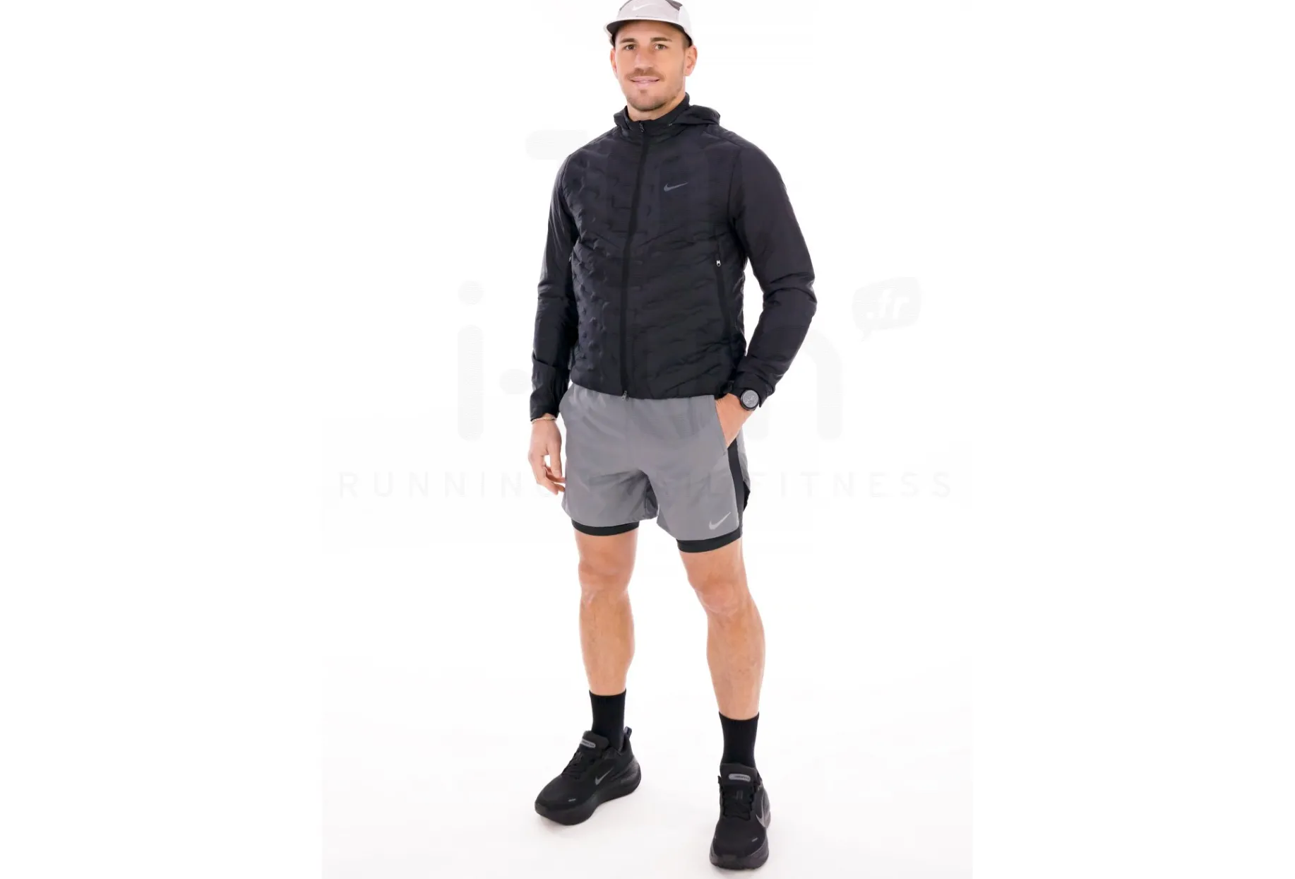 Nike pantalón corto Stride Hybrid