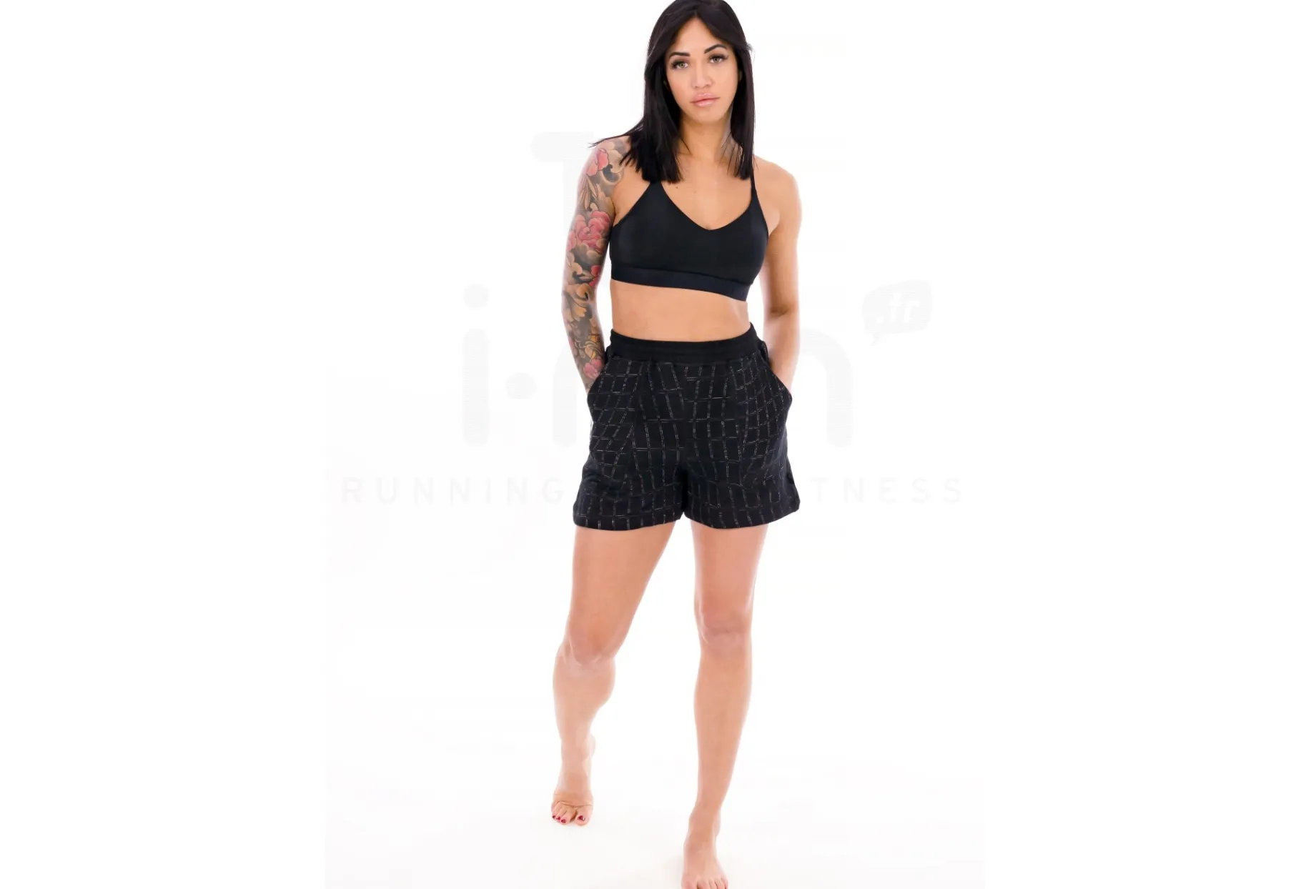 Nike pantalón corto Therma-Fit Luxe