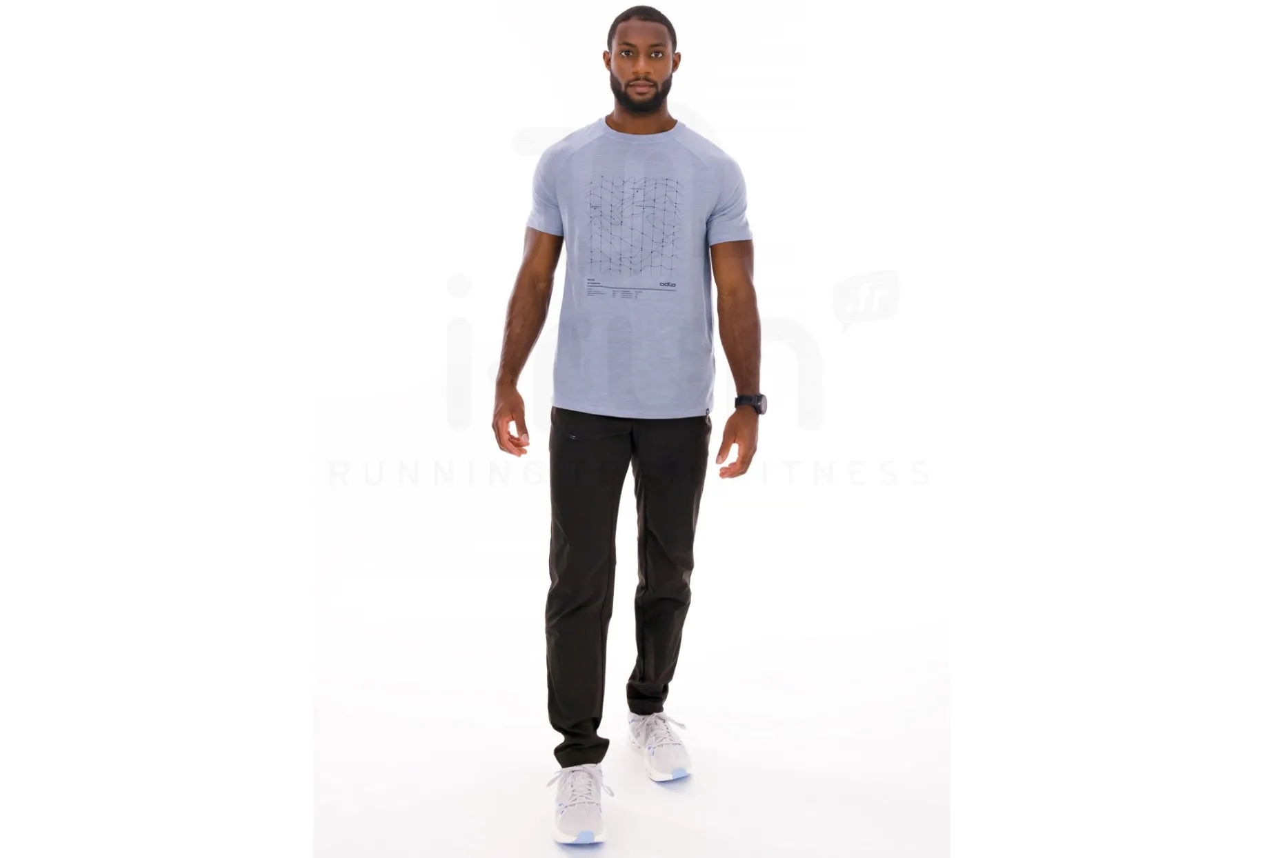 Odlo Ascent Merino Tencel Hyper Mapping