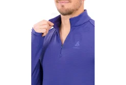 Odlo camiseta manga larga Essential Thermal con media cremallera