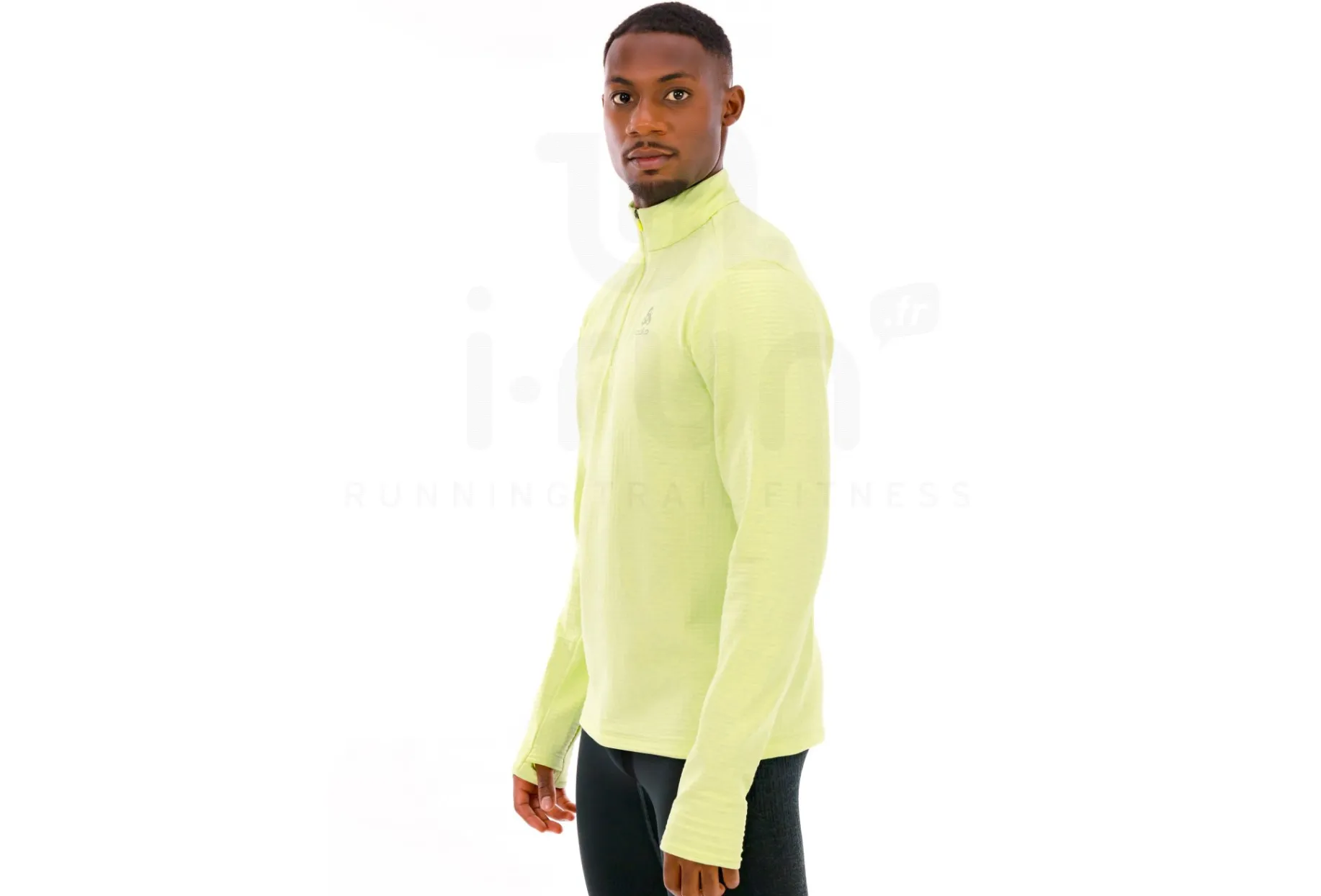 Odlo camiseta manga larga Essential Thermal con media cremallera