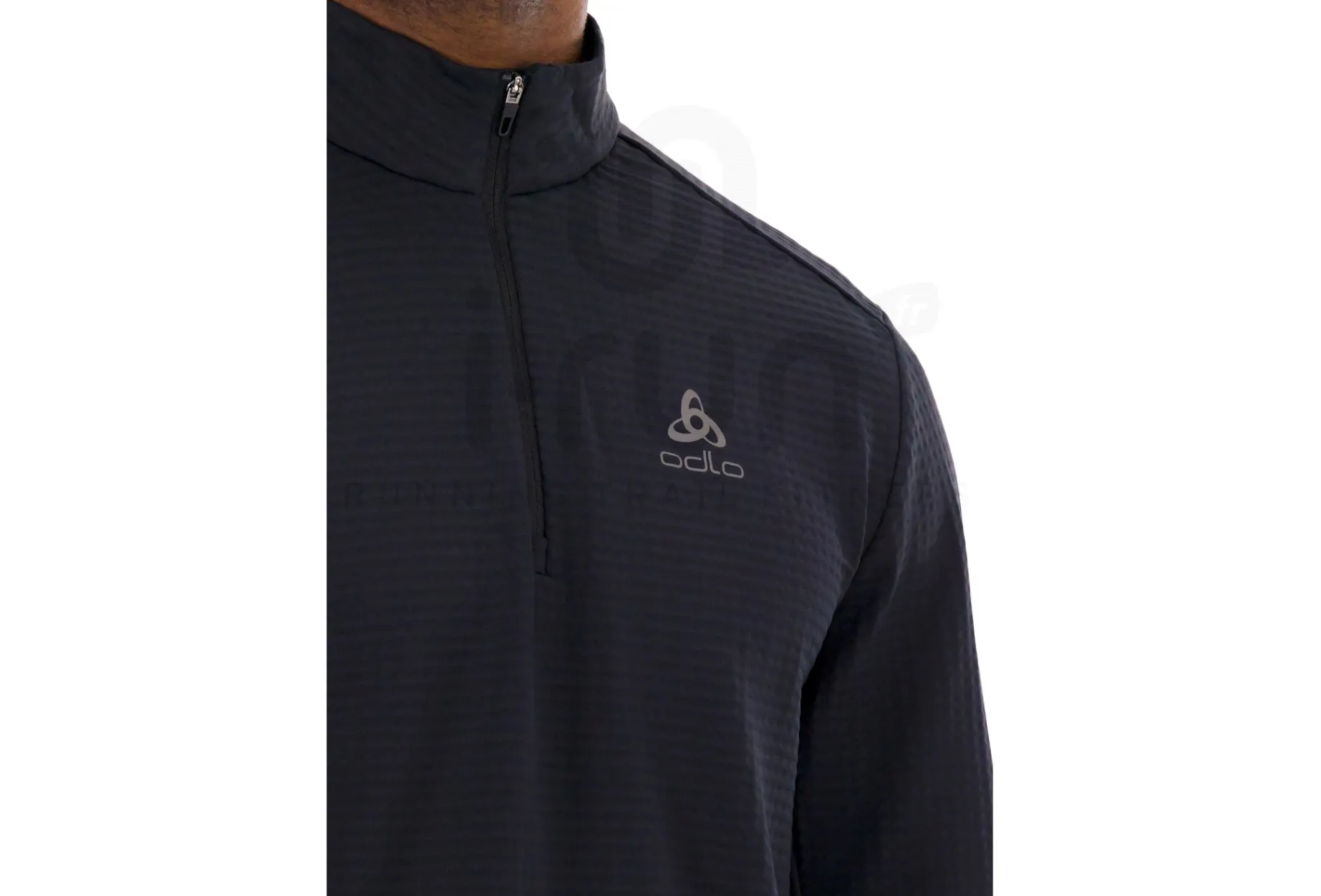 Odlo camiseta manga larga Essential Thermal con media cremallera