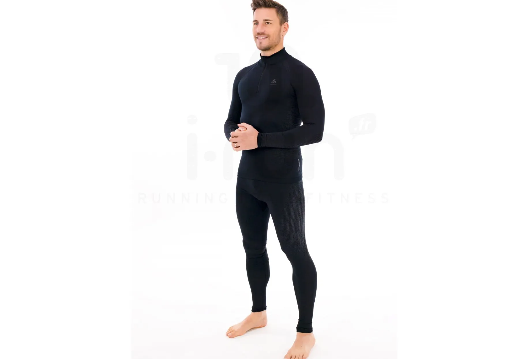 Odlo camiseta manga larga Performance Warm ECO 1/2 zip