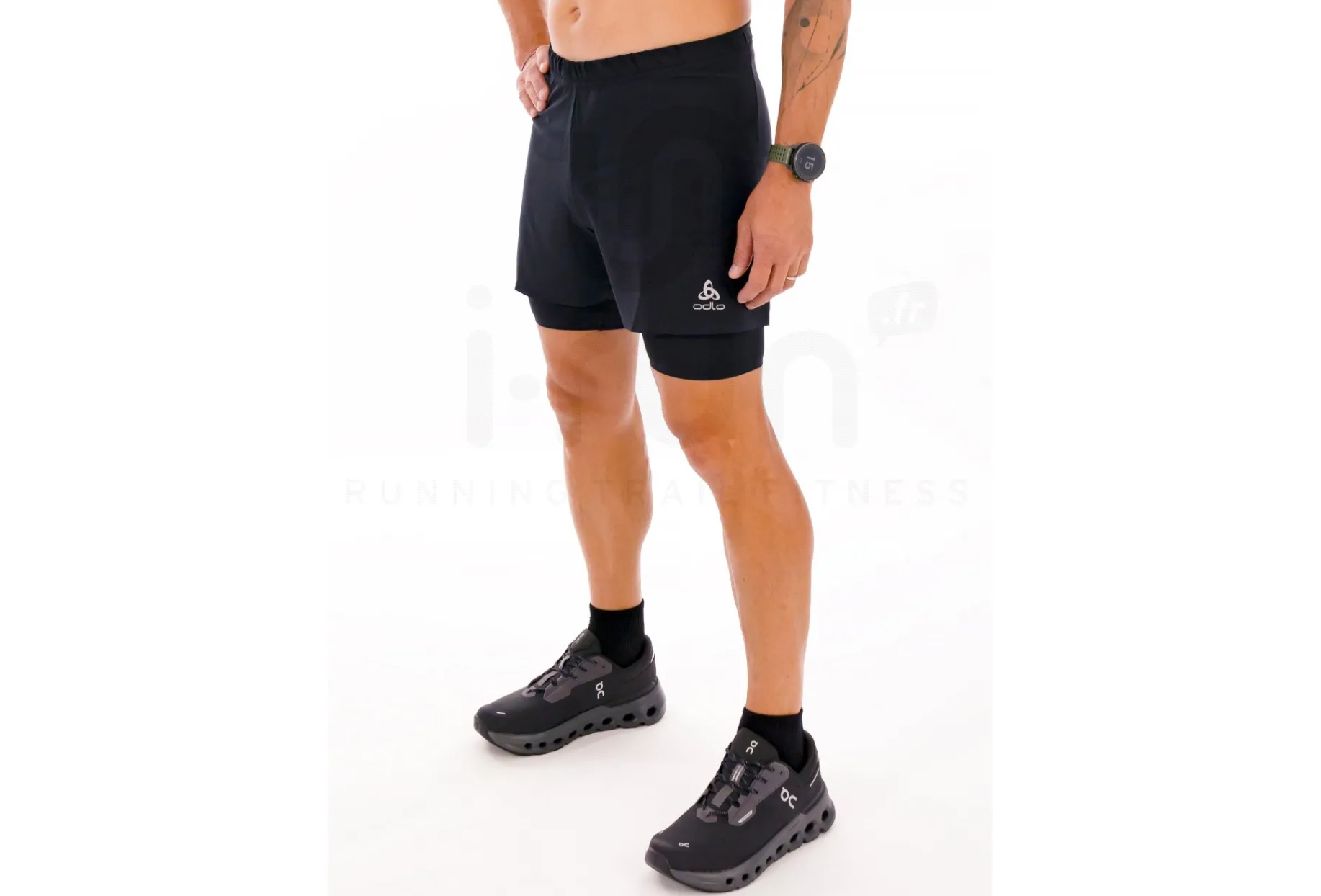 Odlo pantalón corto Zeroweight 2 en 1