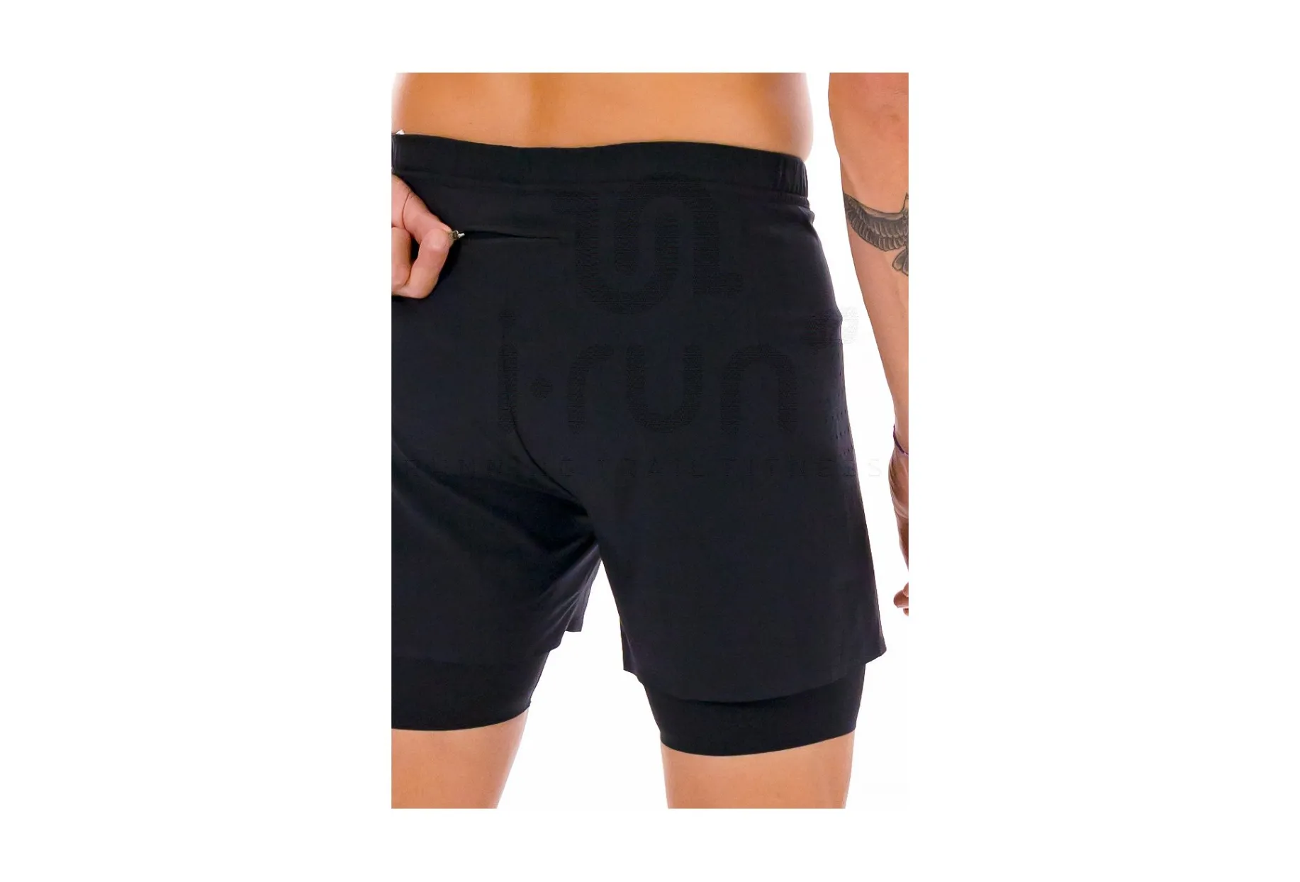 Odlo pantalón corto Zeroweight 2 en 1