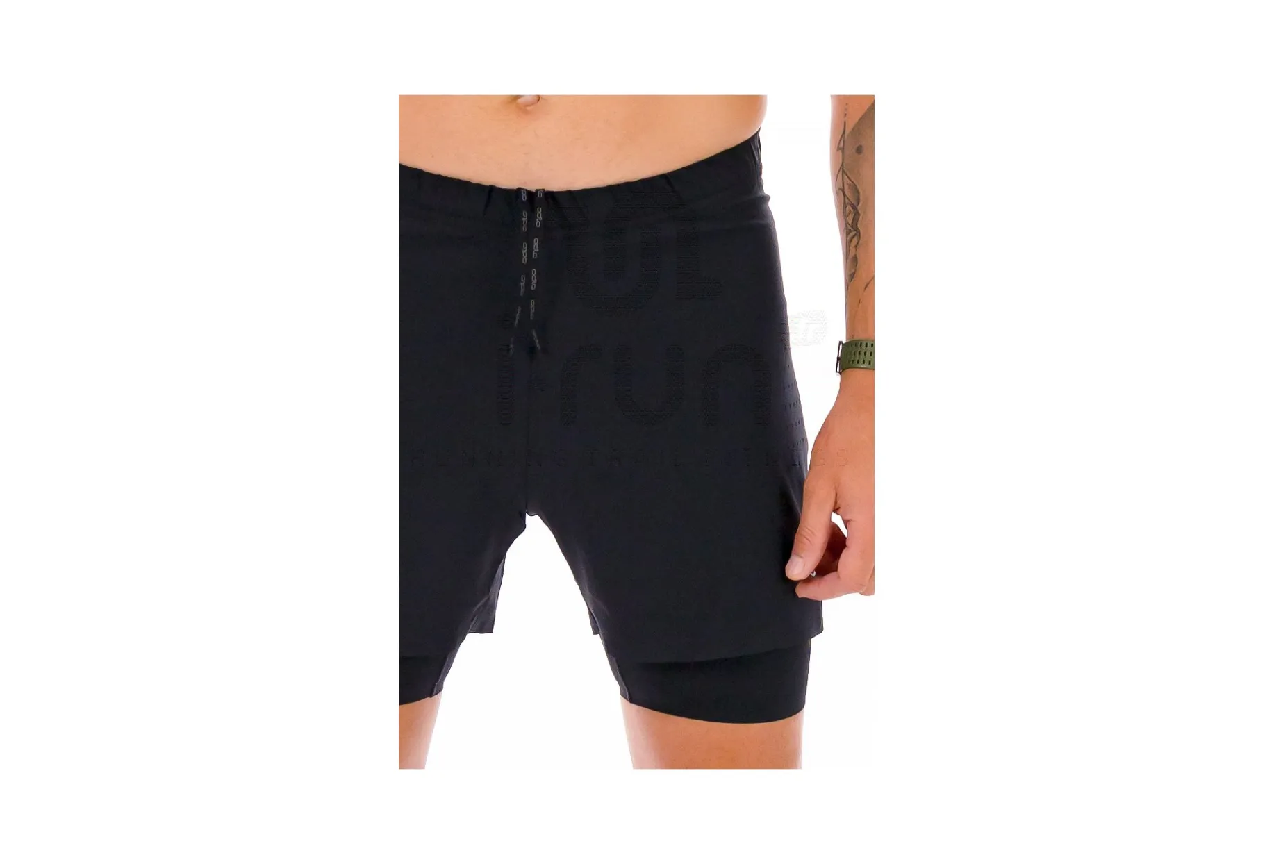 Odlo pantalón corto Zeroweight 2 en 1