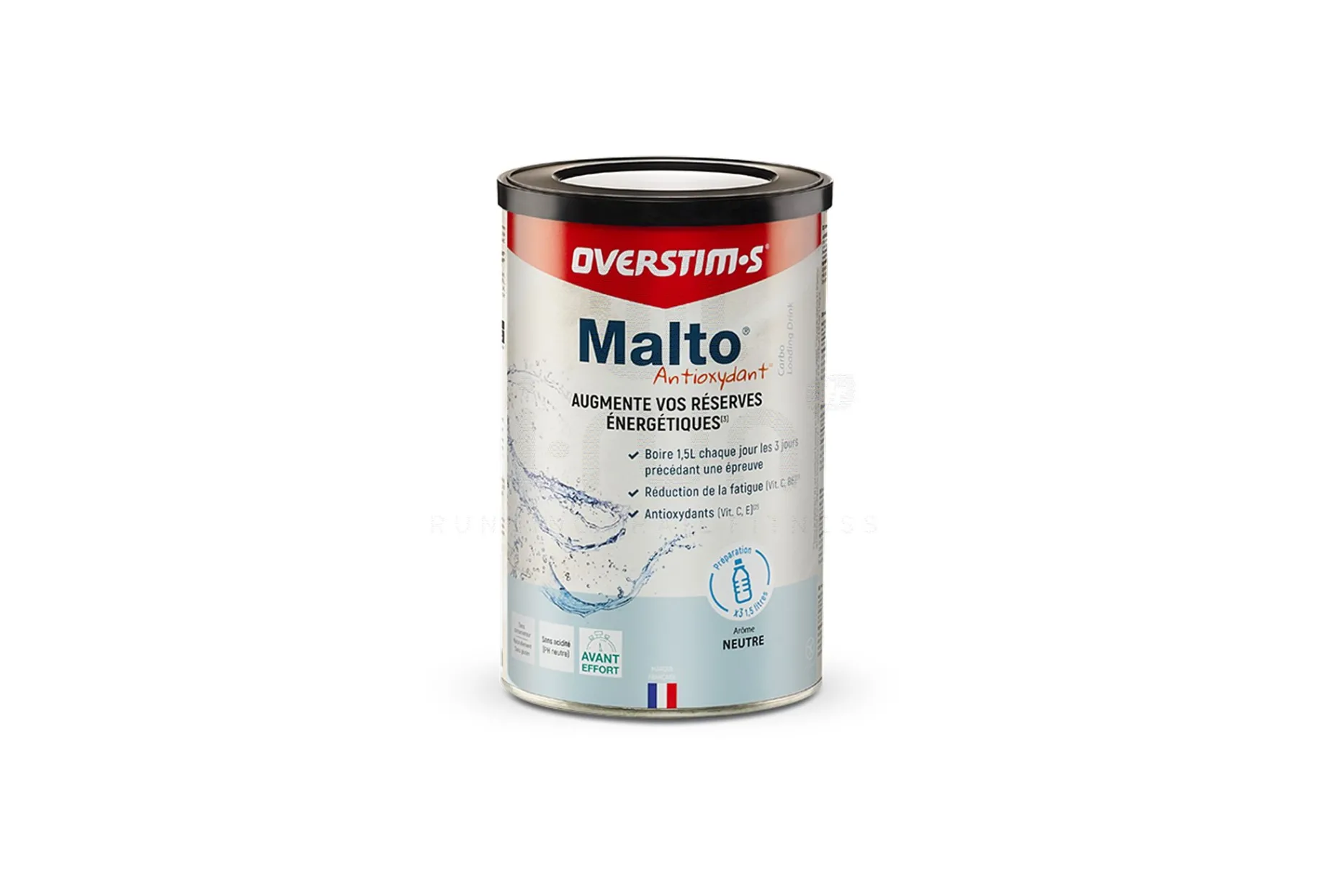 OVERSTIMS bebida Malto Antioxidante 450g - Neutro