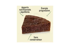 OVERSTIMS bizcocho energético Gatosport Bio 400 g - chocolate y trozos de chocolate