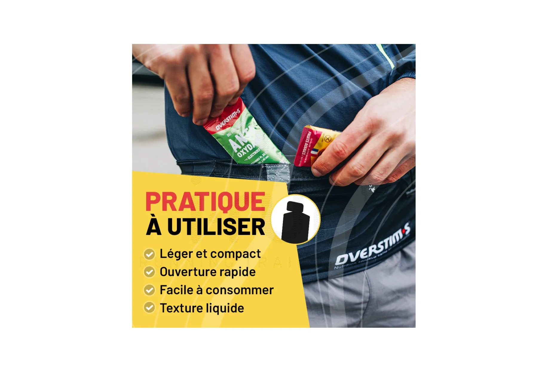 OVERSTIMS Gel Coup de Fouet - Limón