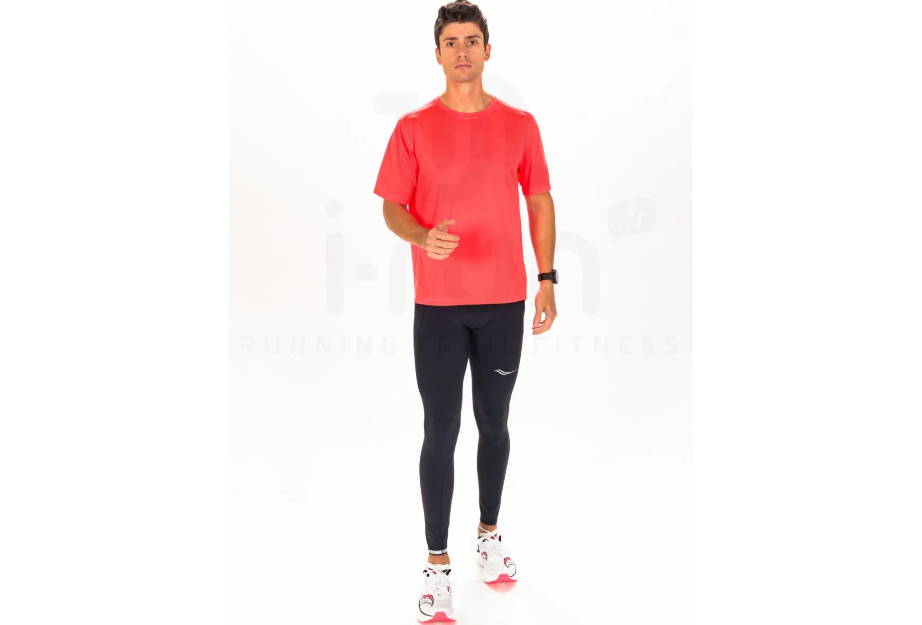 Saucony camiseta manga corta Stopwatch