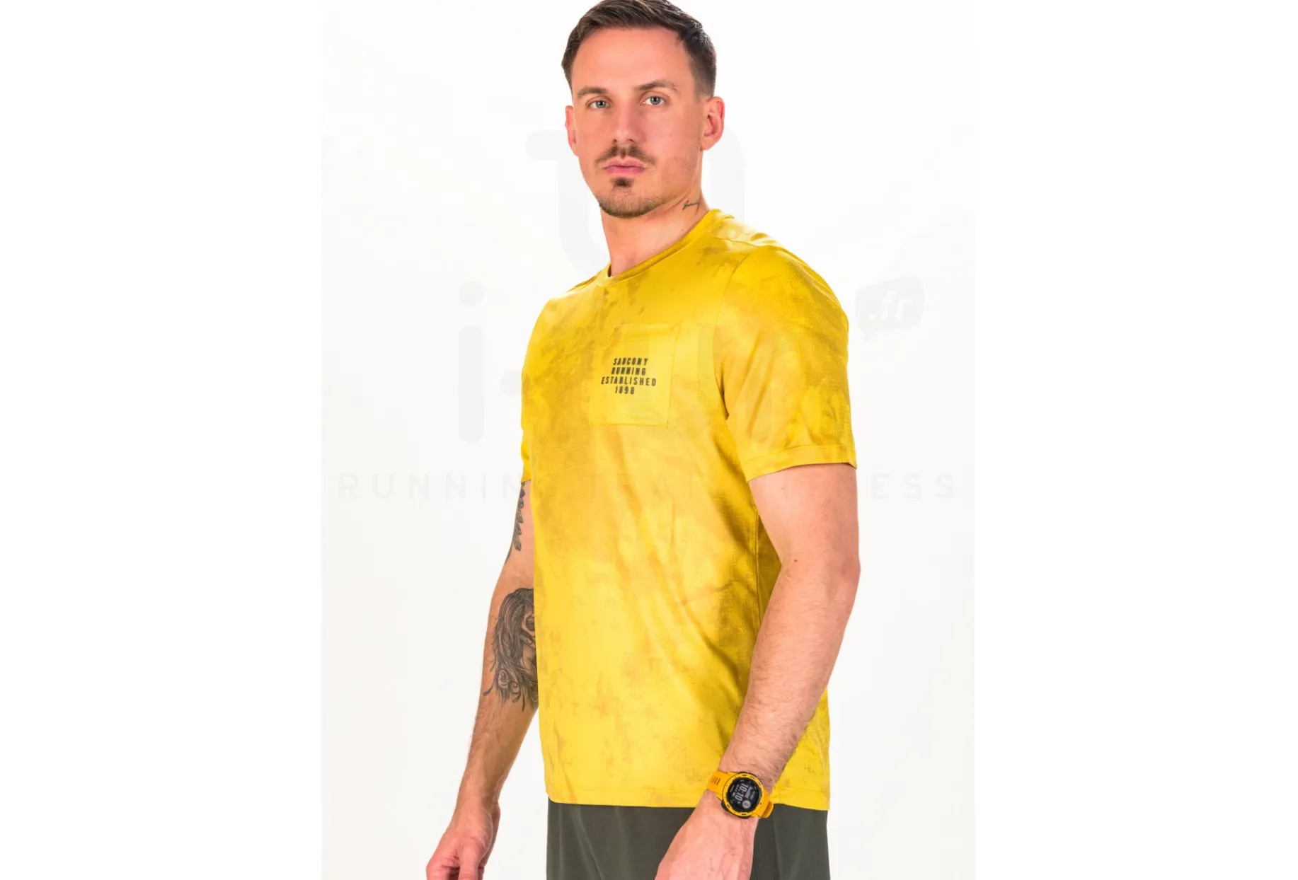 Saucony camiseta manga corta Explorer