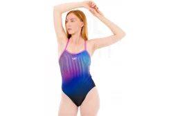 Speedo bañador de natación Placement Digital Turnback