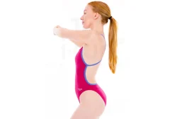 Speedo bañador de natación Solid V Back